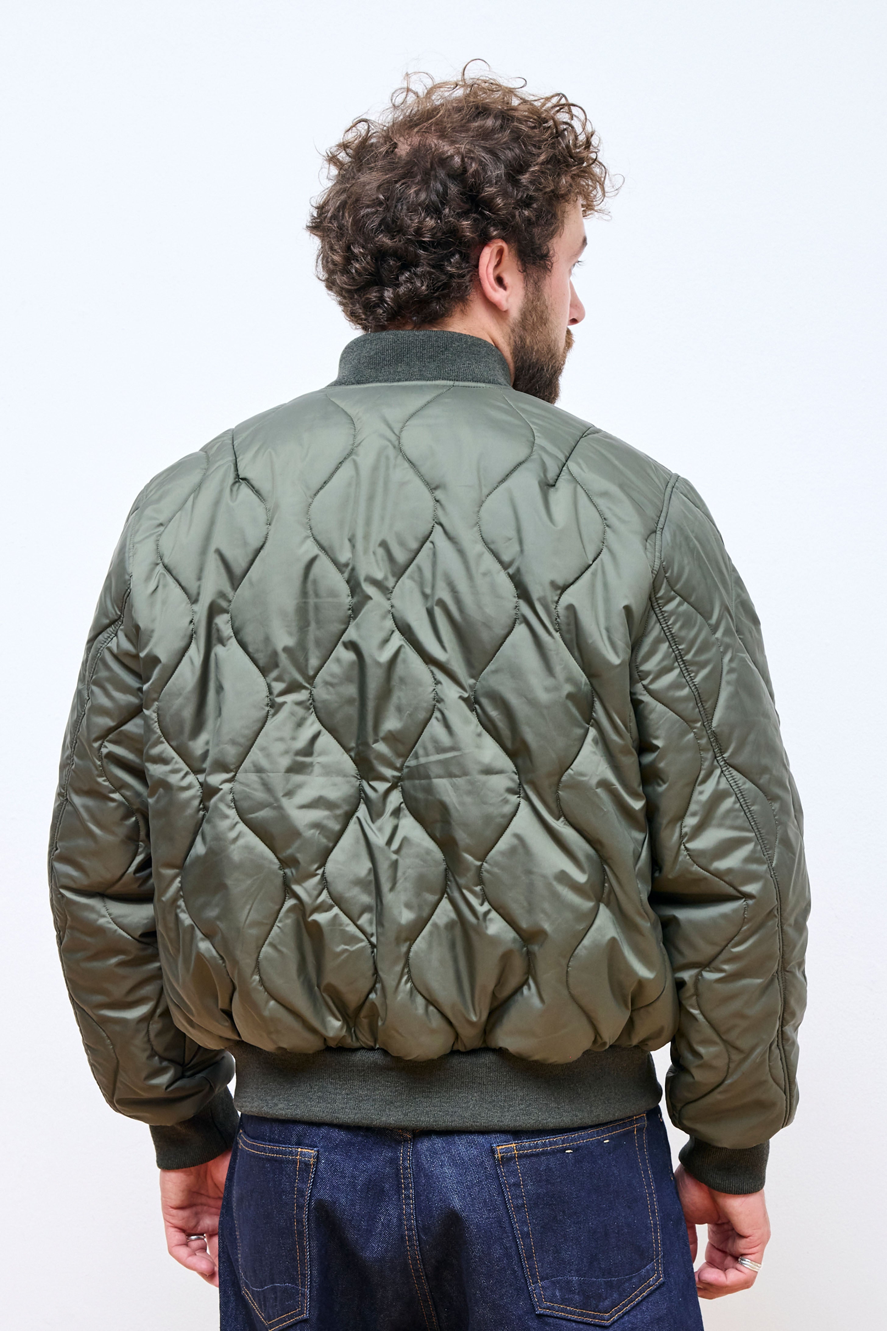 YMC x Lavenham Bomber Jacket Olive