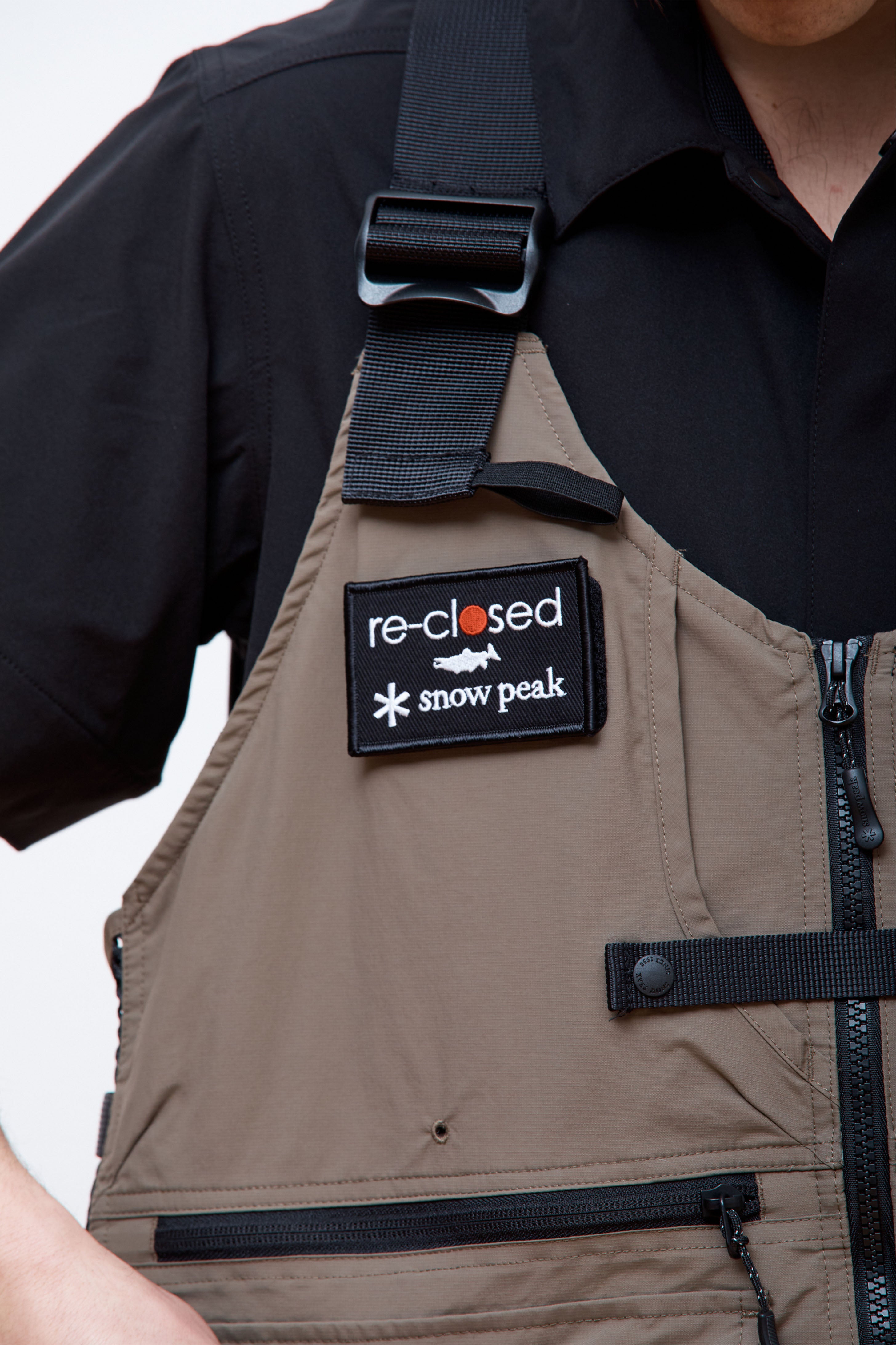 Snow Peak Toned Trout Camp Vest Khaki