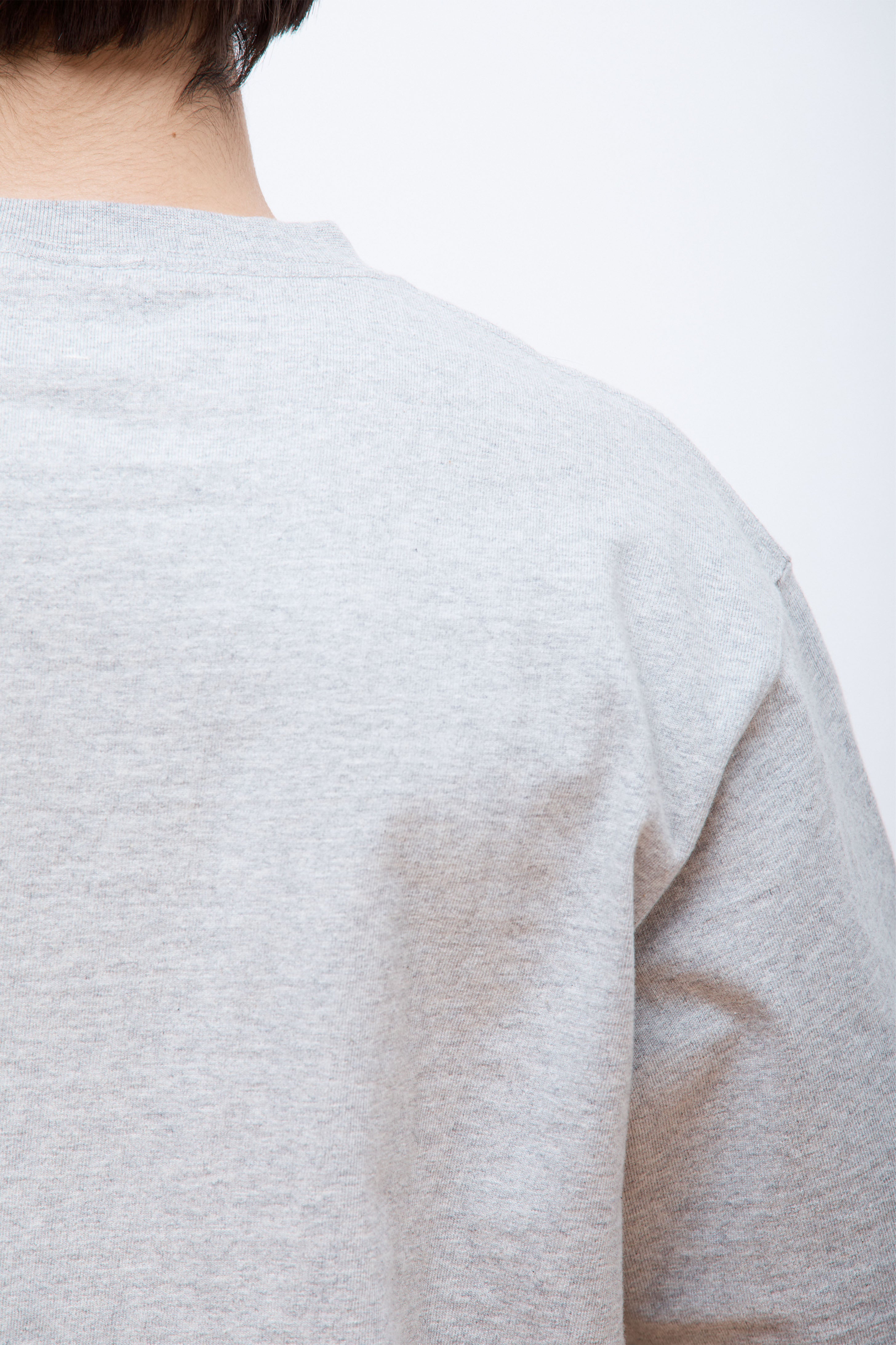 Recycled Cotton Heavy T-Shirt M.Grey