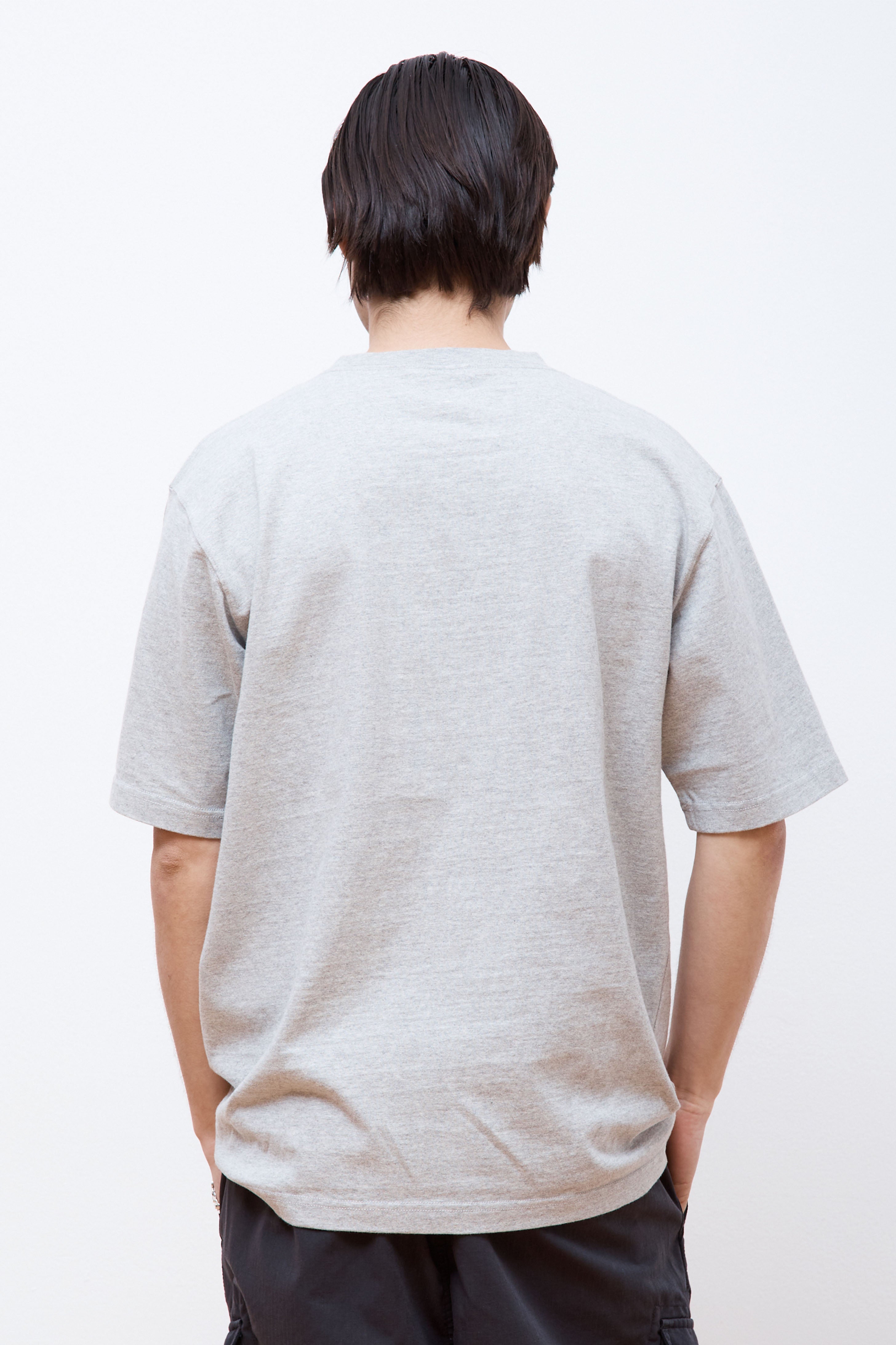 Recycled Cotton Heavy T-Shirt M.Grey