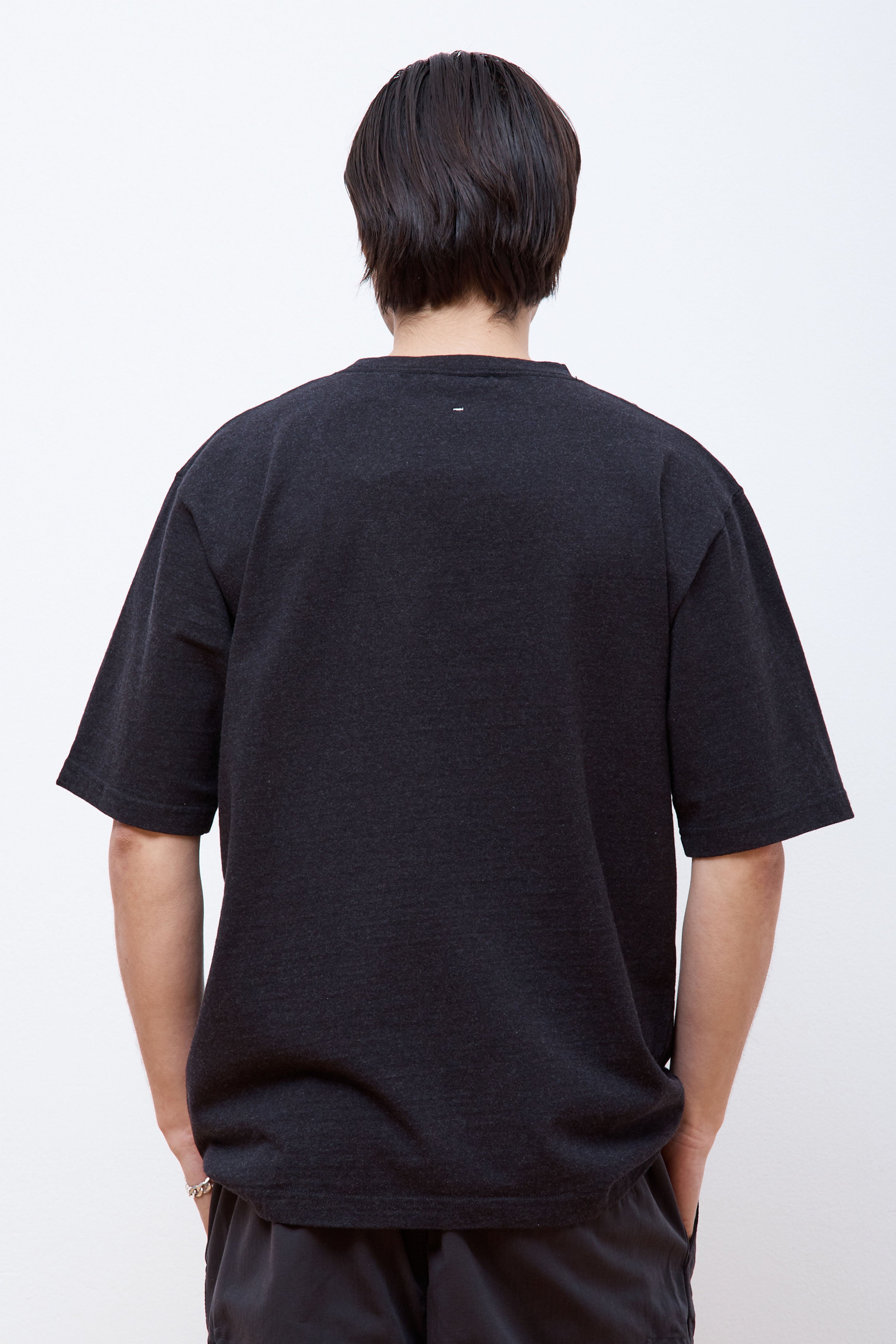 Recycled Cotton Heavy T-Shirt Black