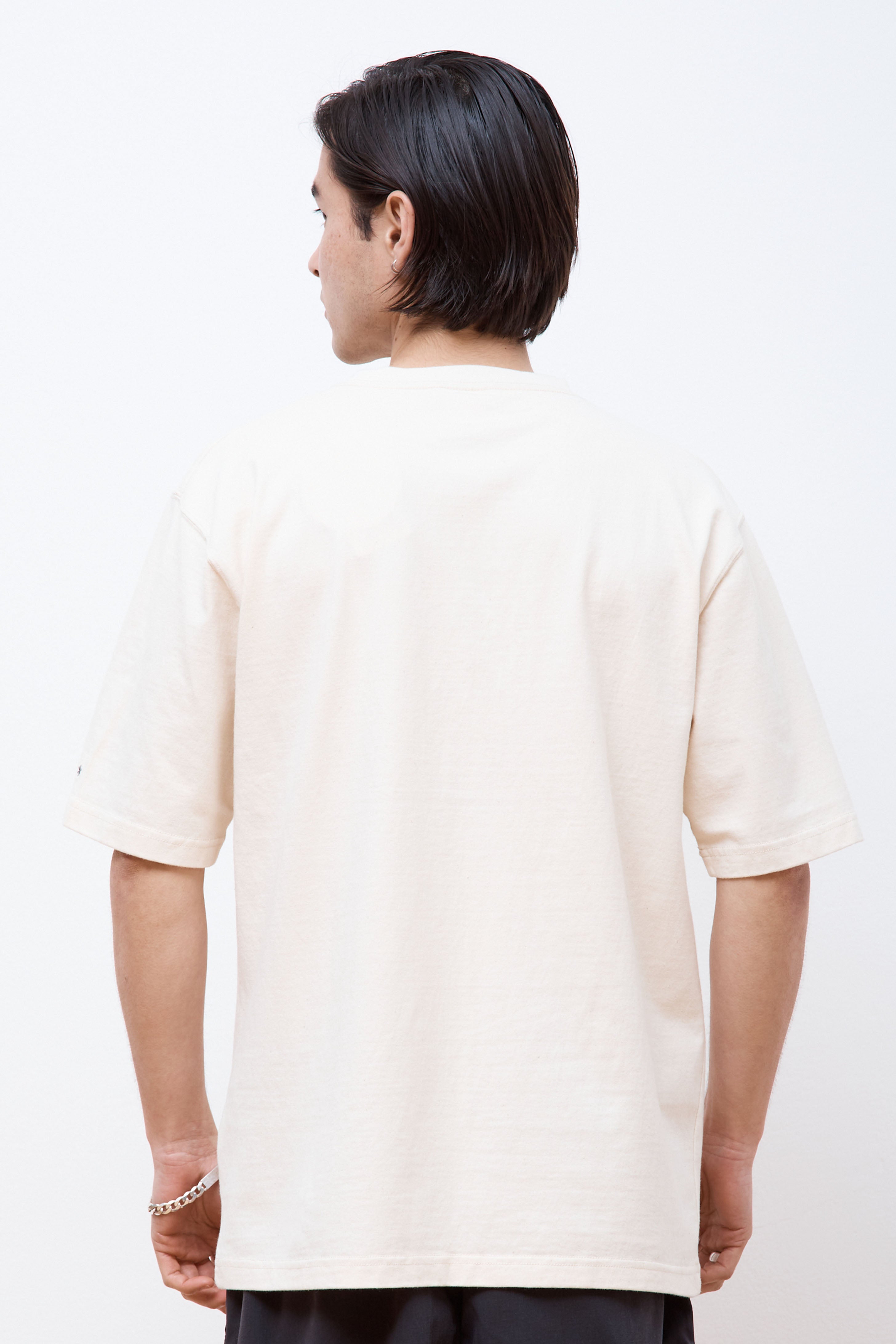 Recycled Cotton Heavy T-Shirt Ecru