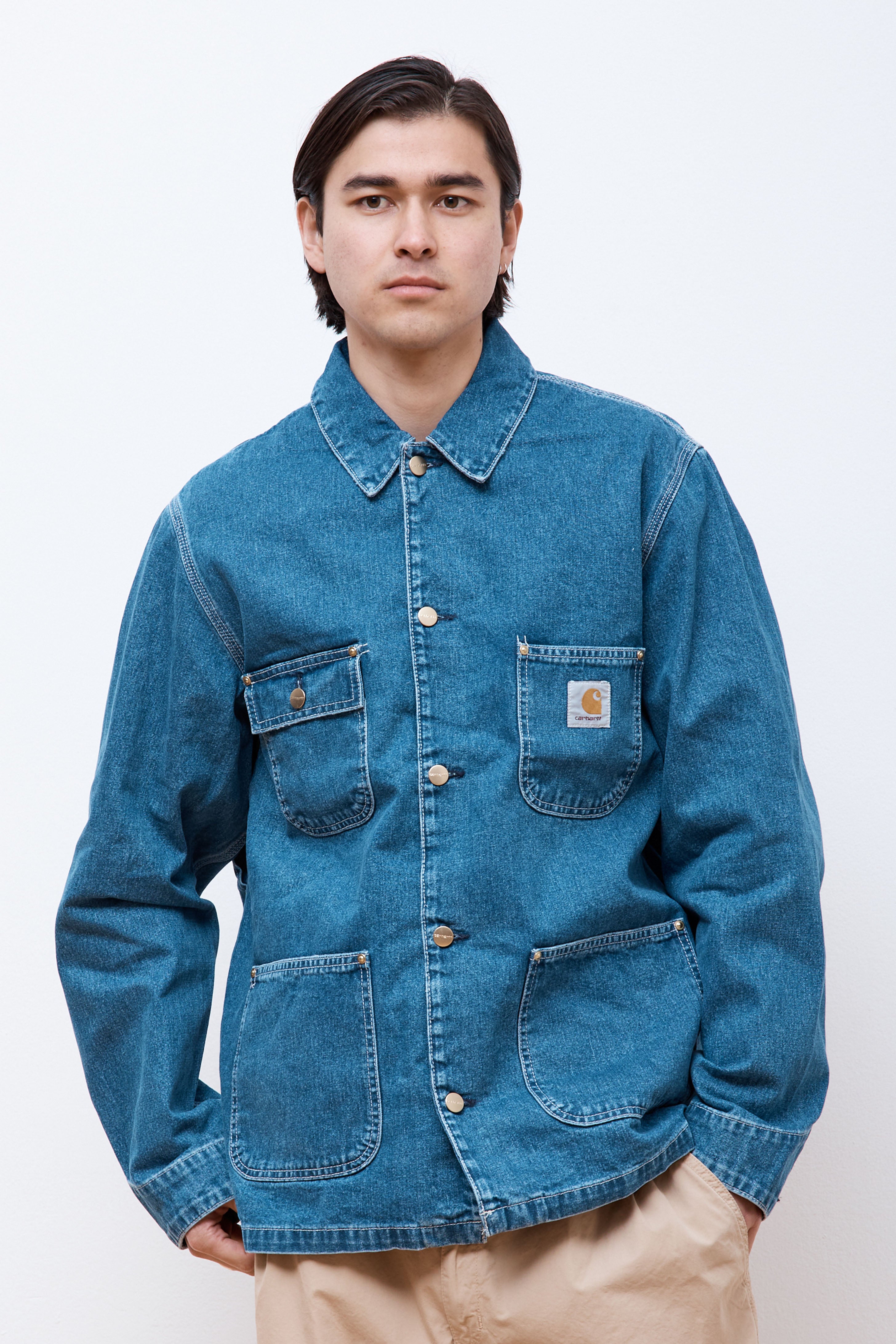 OG Chore Coat Blue Stone Washed