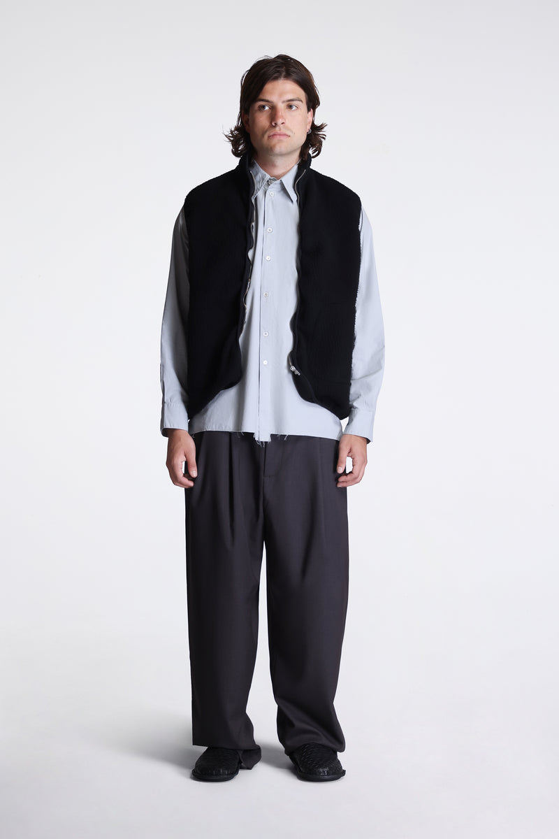 Fleece Vest Black