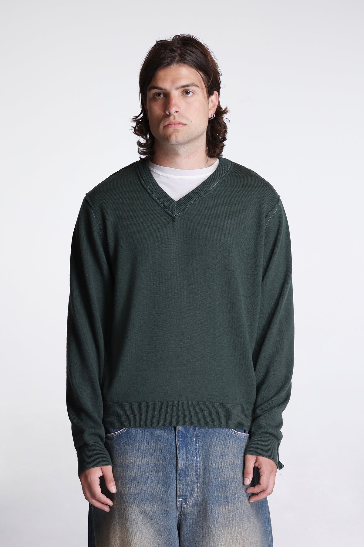 Frankenstein Merino Wool Green