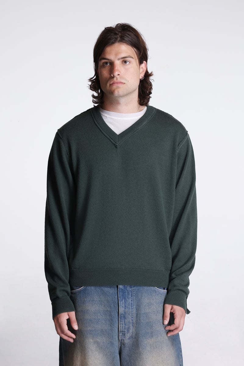 Frankenstein Merino Wool Green