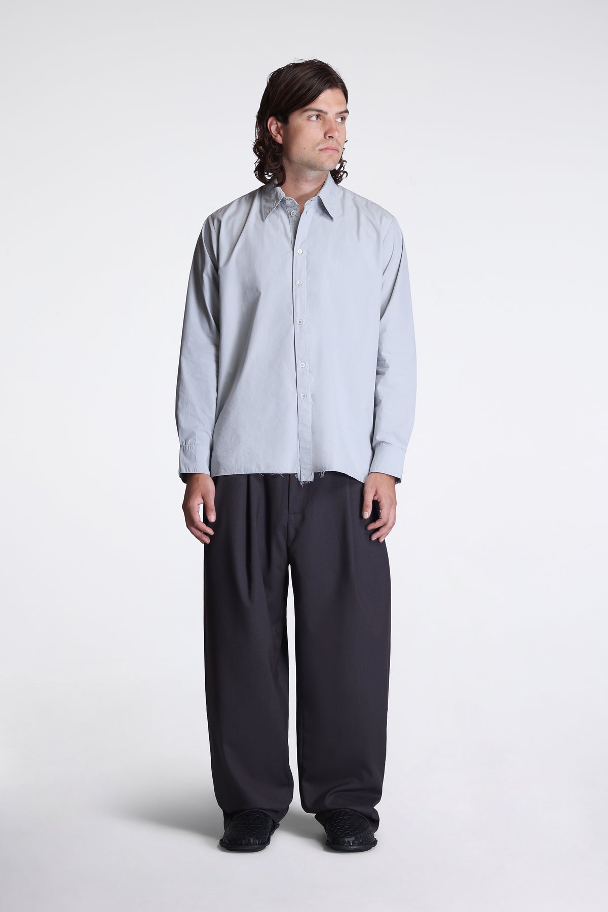Normal Shirt Light Grey