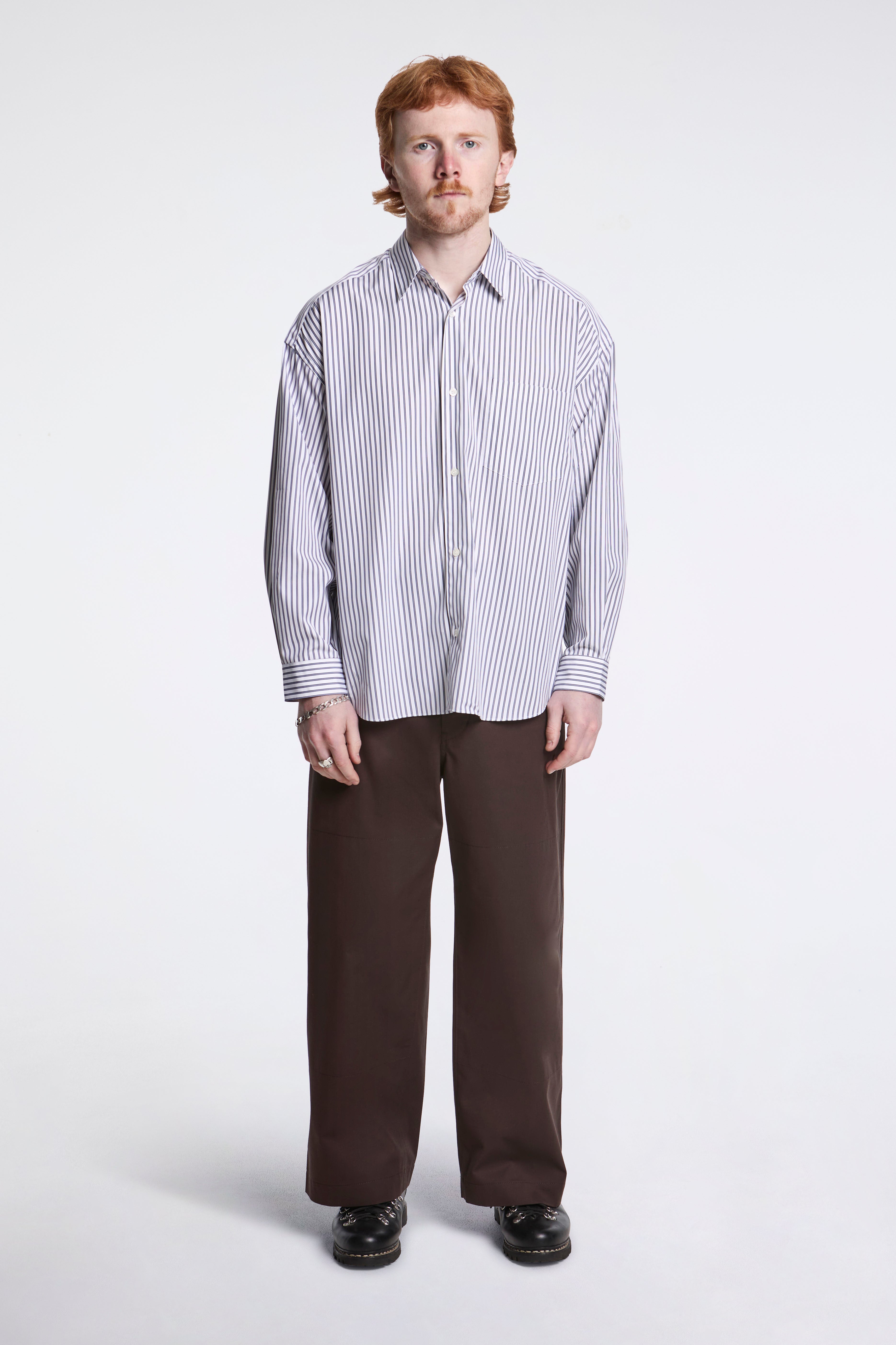 Panelled Trouser Brown