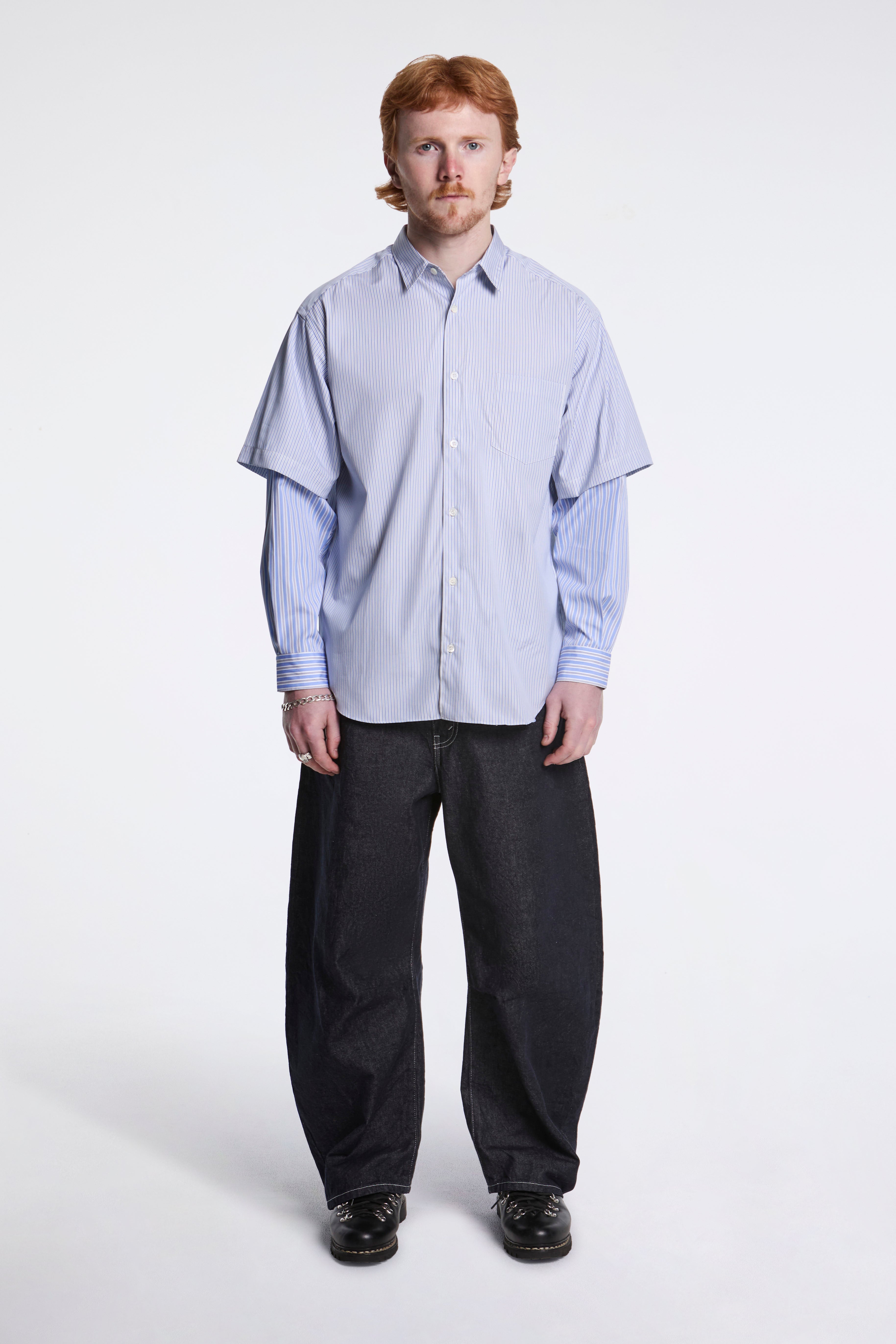 Barell Leg Denim Trouser Indigo