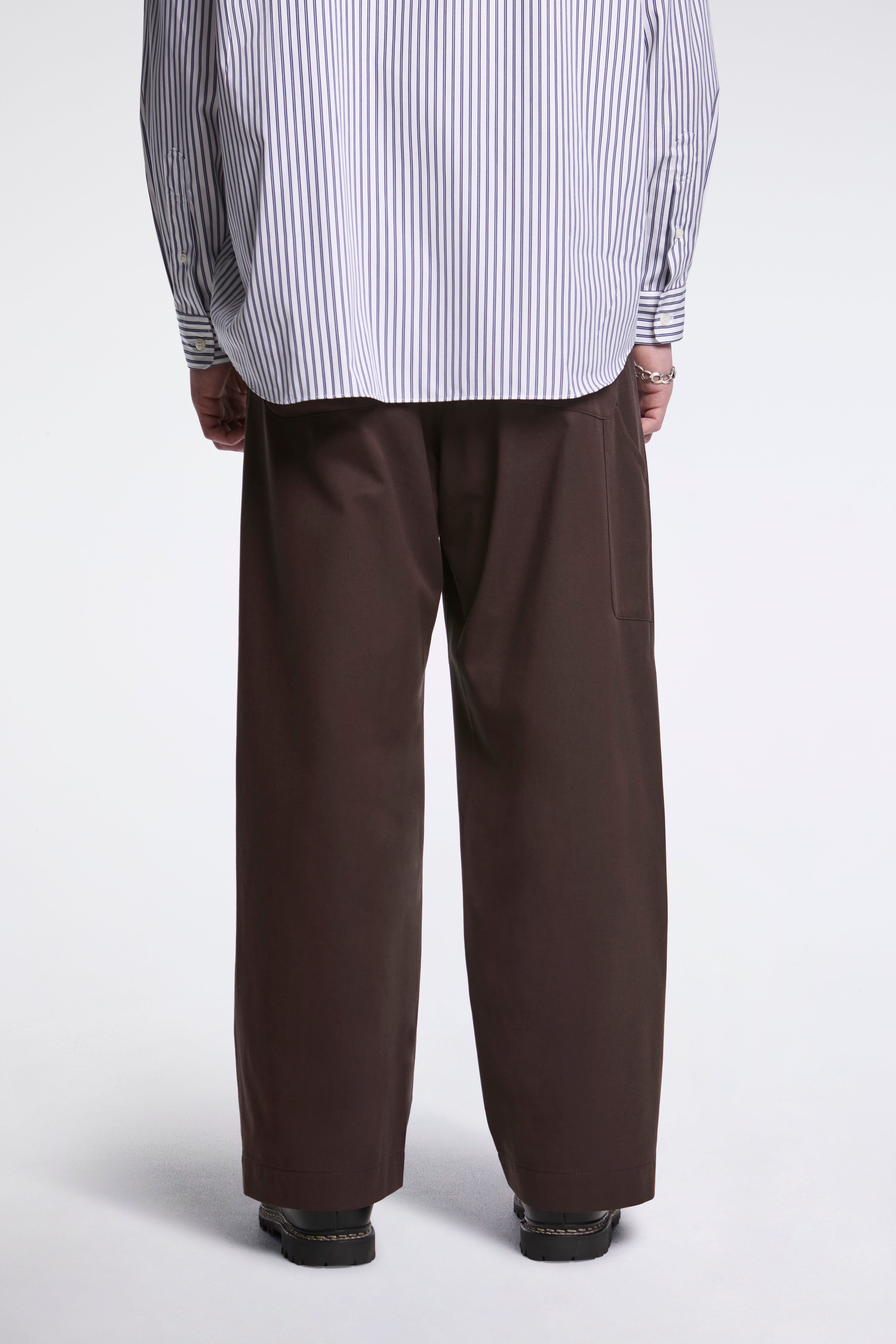 Panelled Trouser Brown