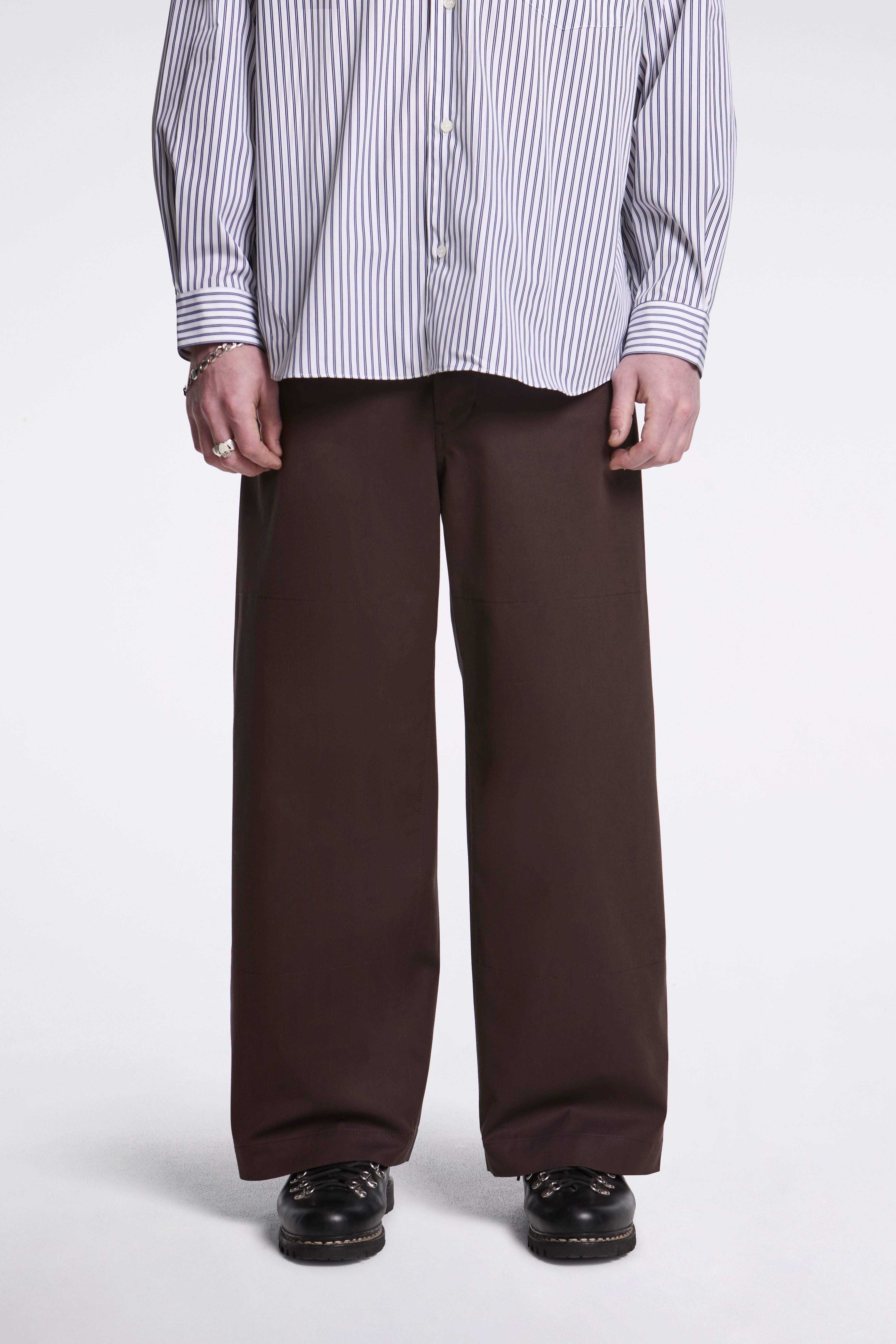 Panelled Trouser Brown