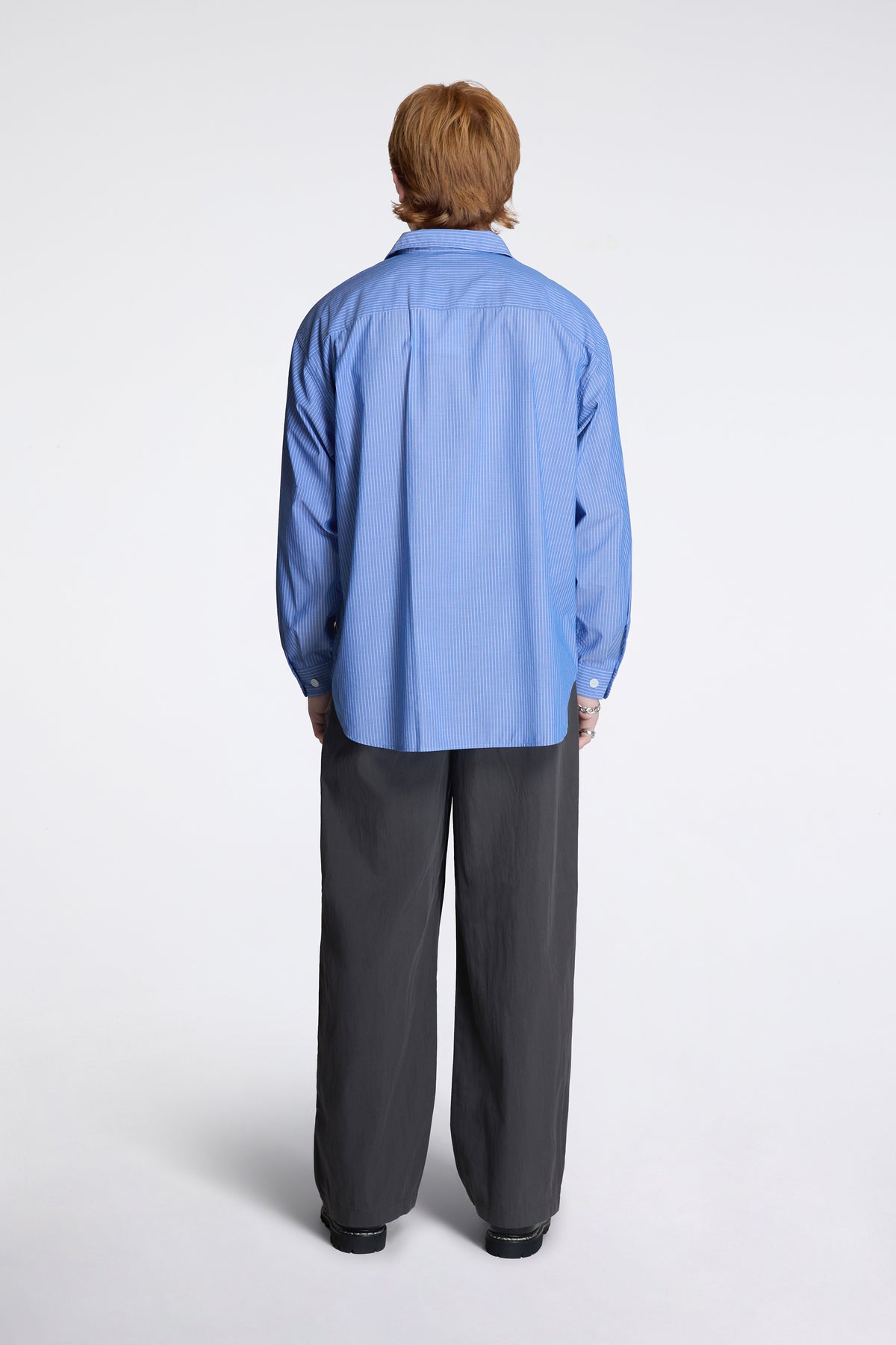 Work Shirt Blue×White Stripe