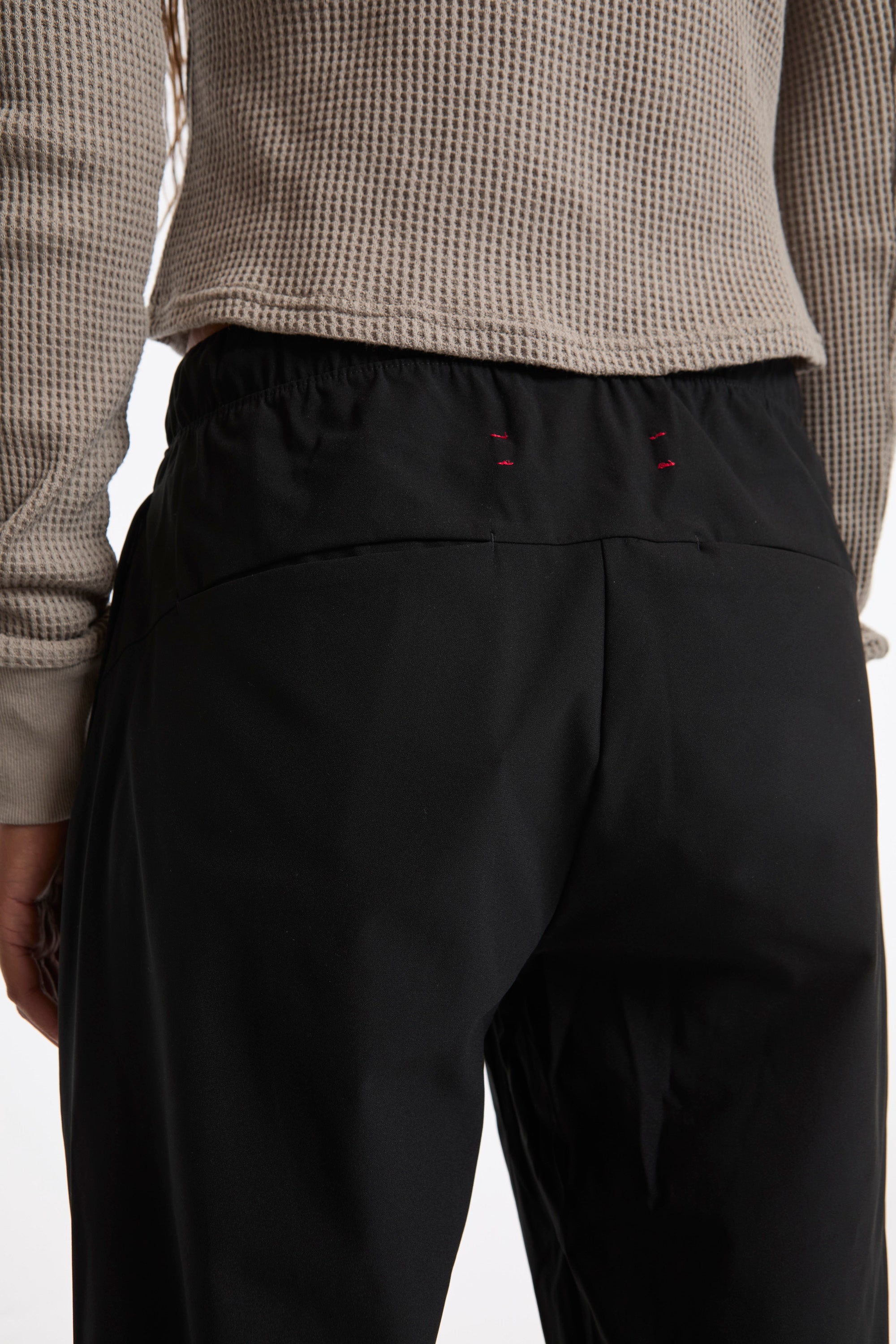 Wide Leg Pants W Black