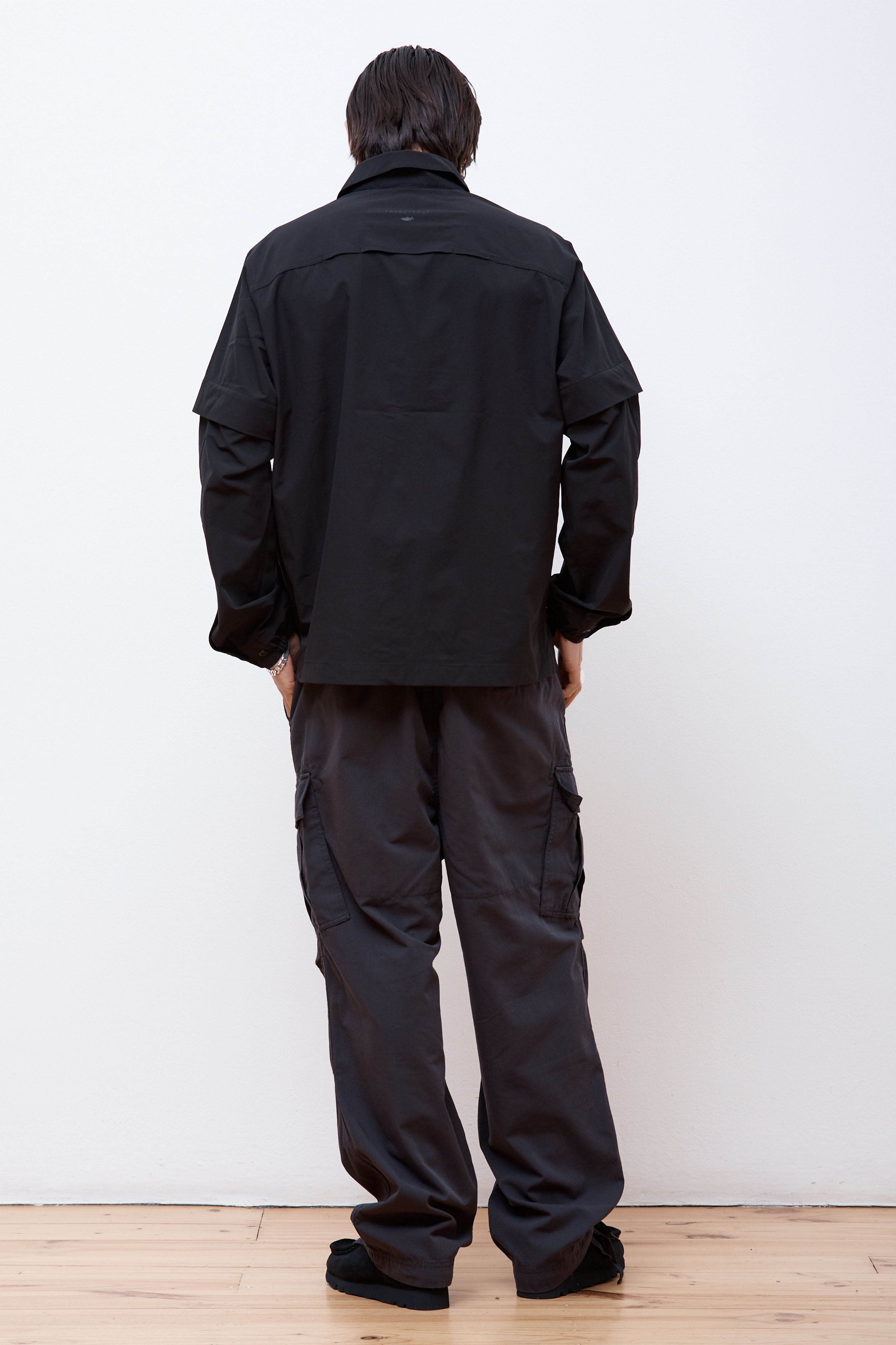 Toned Trout 2 Way River Shirt Black