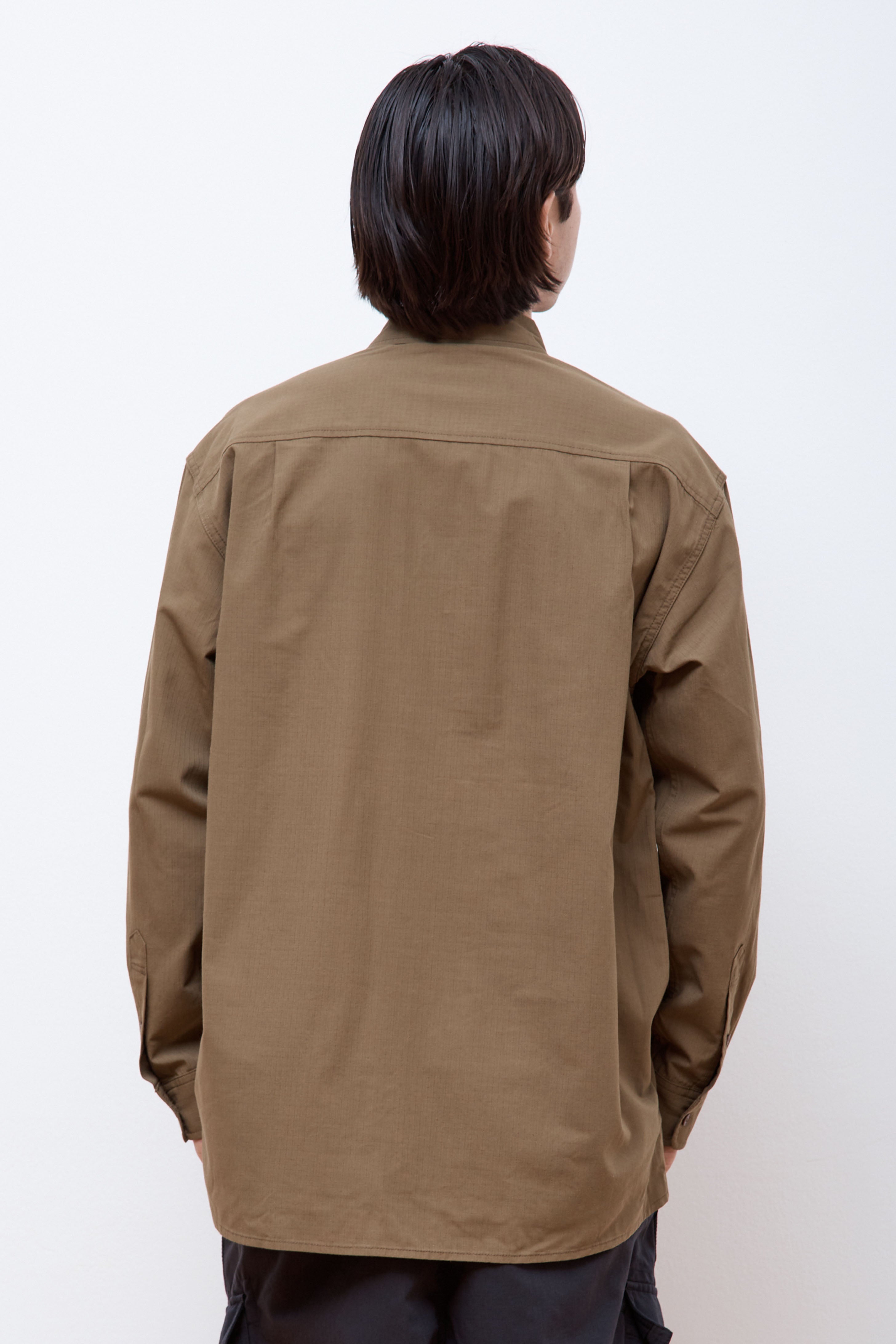 Takibi Light Ripstop Shirt S Kh Khaki