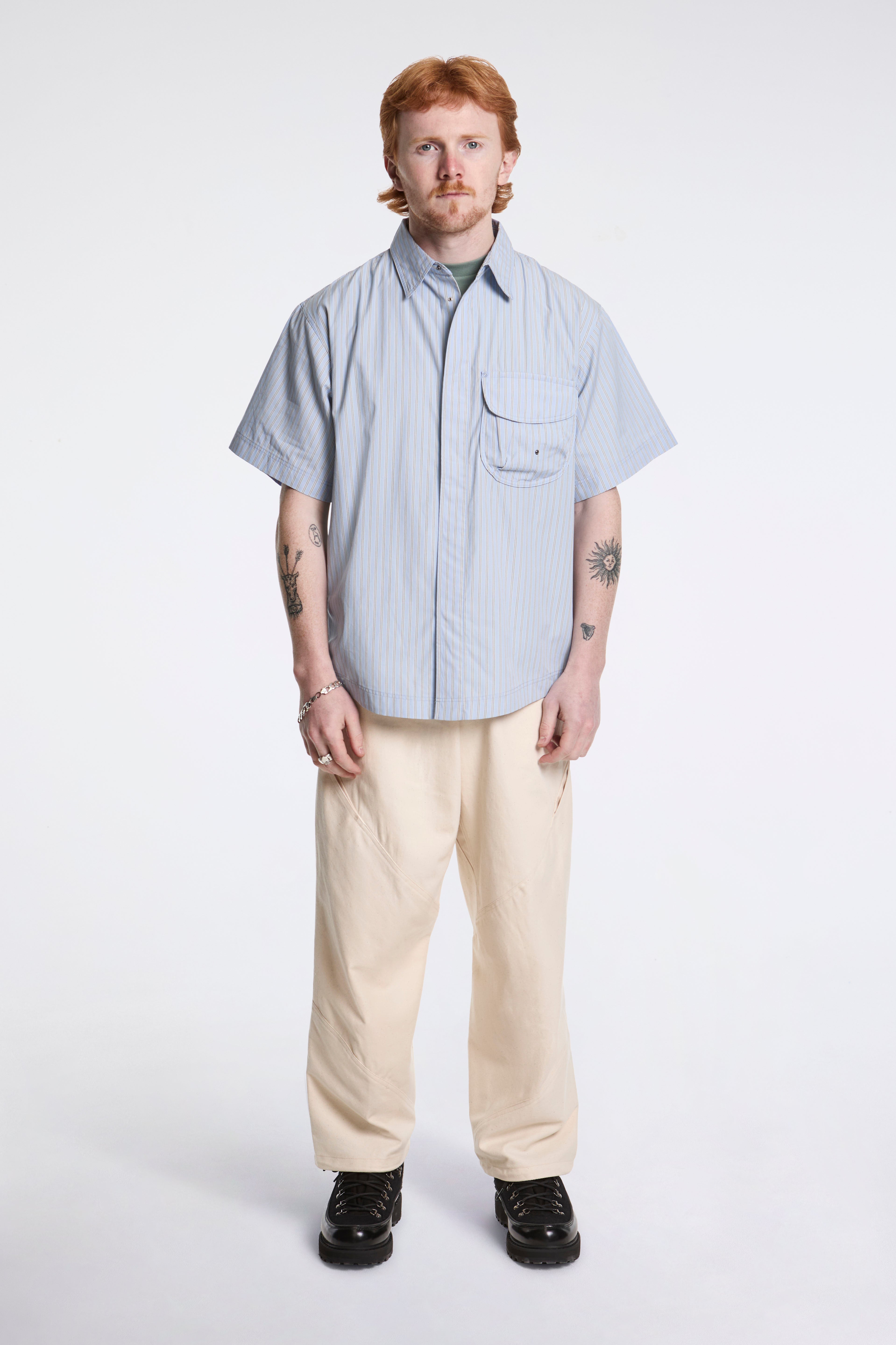 Helicoid Jeans Bone White