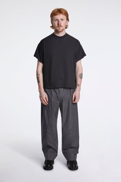 Goldwin 0 Retroreflective Striped Pants Deep Charcoal | HAVN