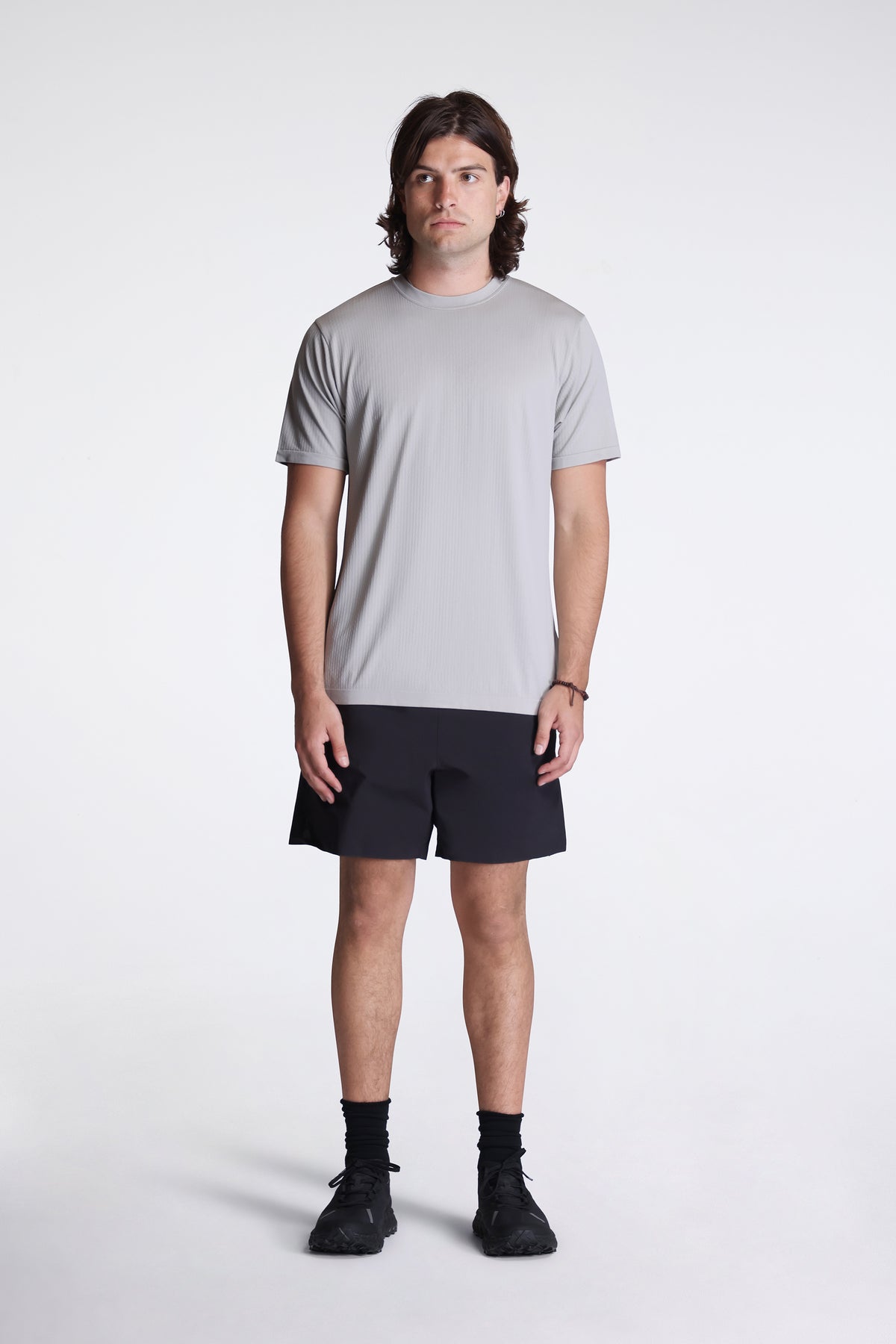Convexity Dry T-Shirt Beige Haze