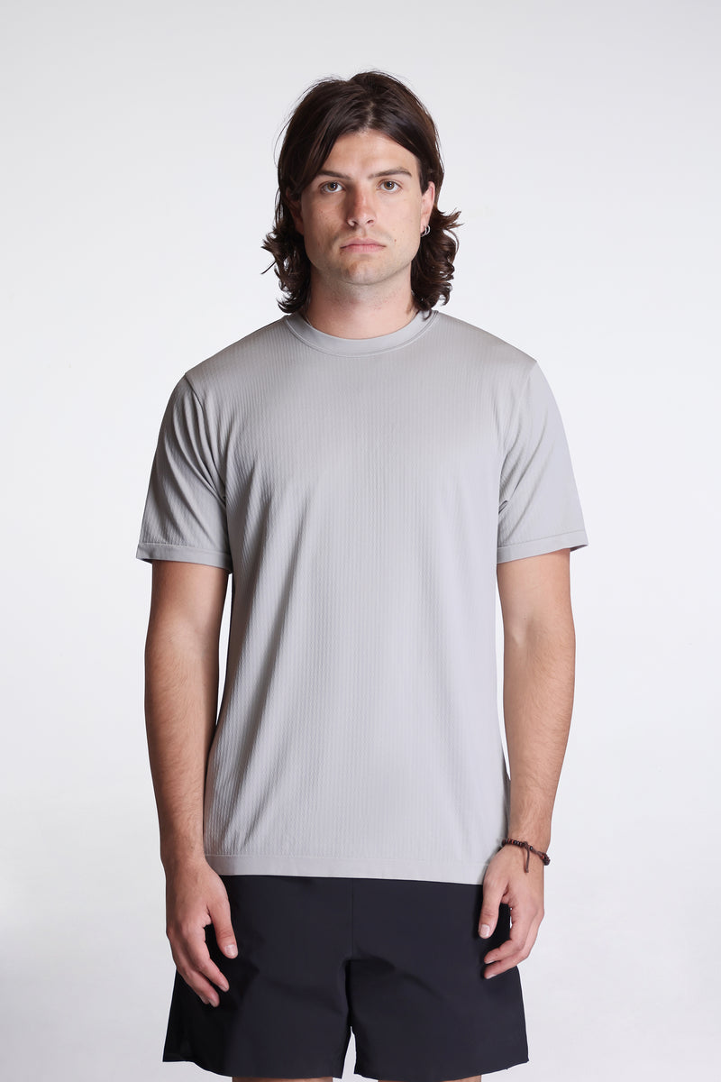 Convexity Dry T-Shirt Beige Haze