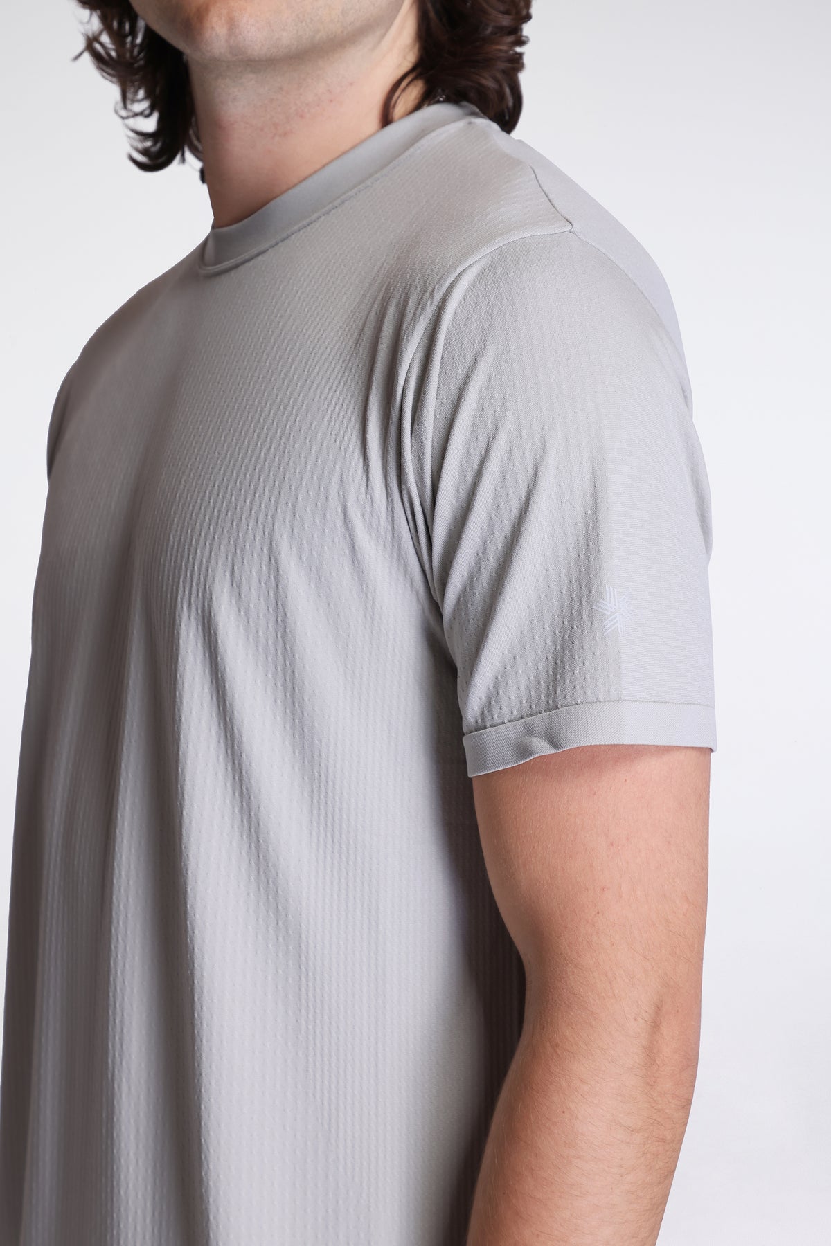 Convexity Dry T-Shirt Beige Haze