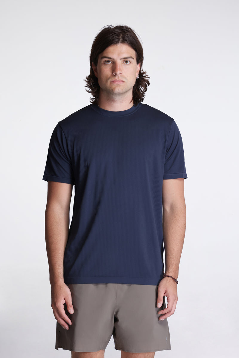 Convexity Dry T-Shirt Kon Ai Blue