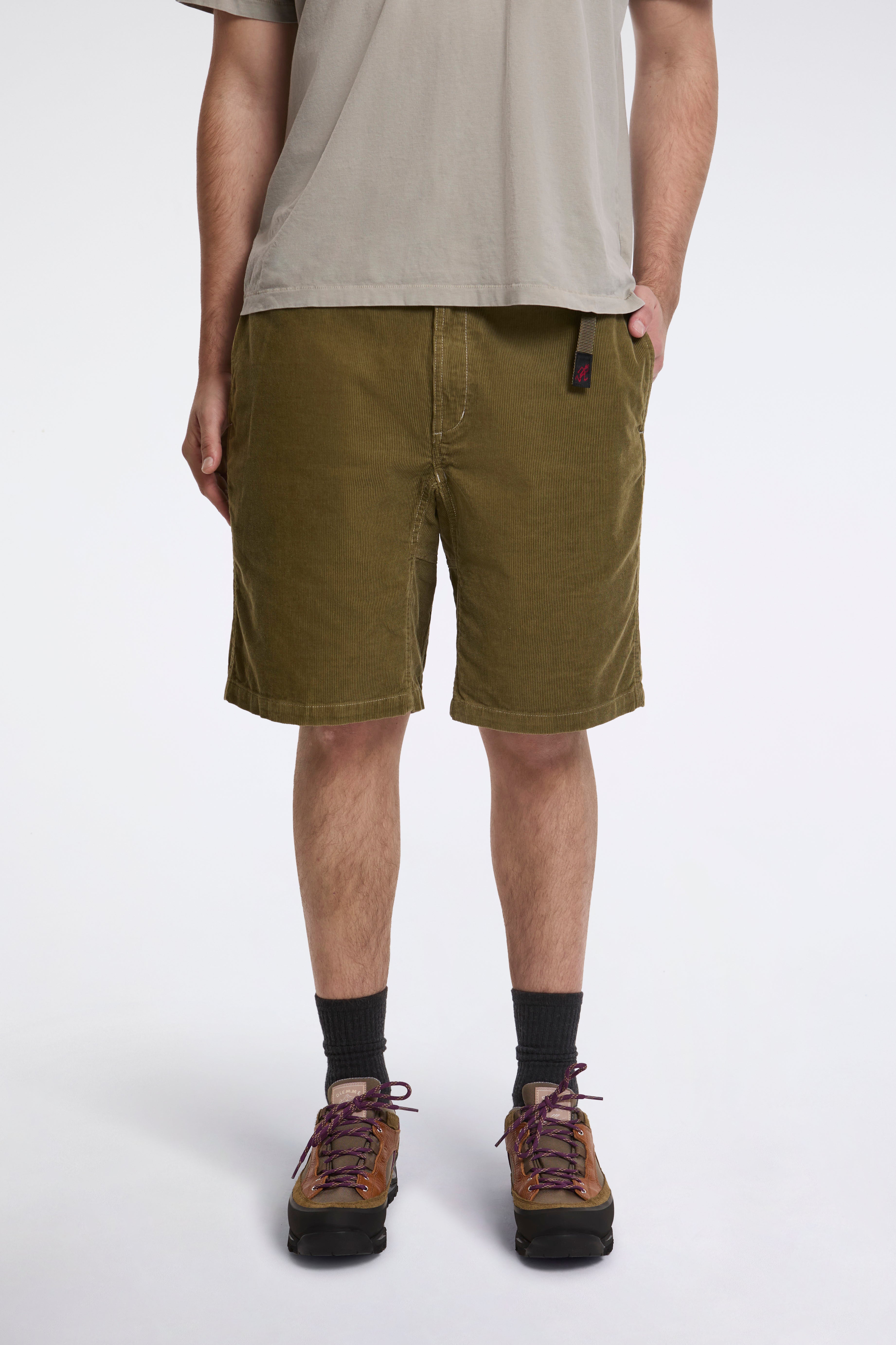Corduroy G-Short Olive