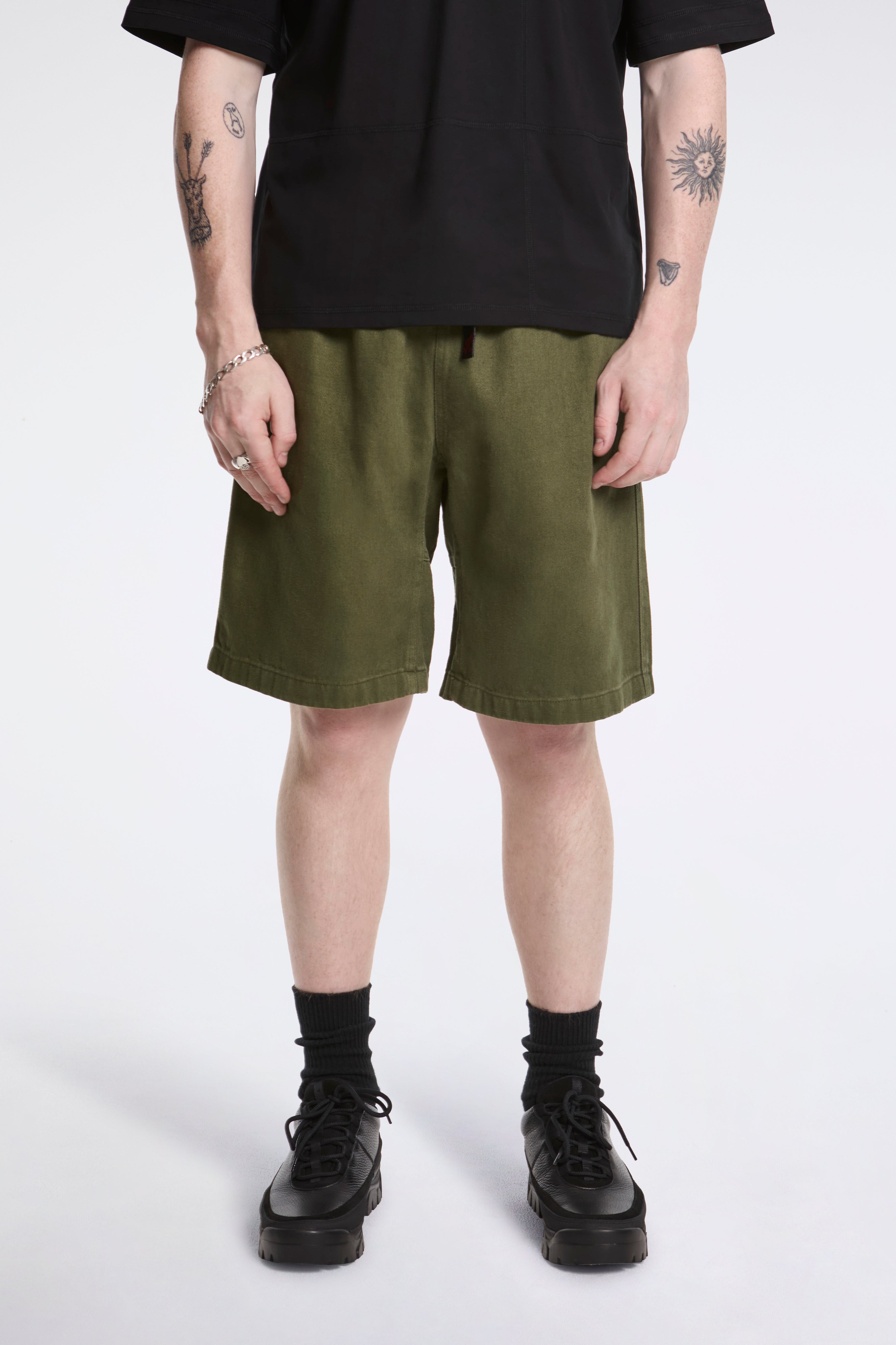 Hemp G-Short Olive