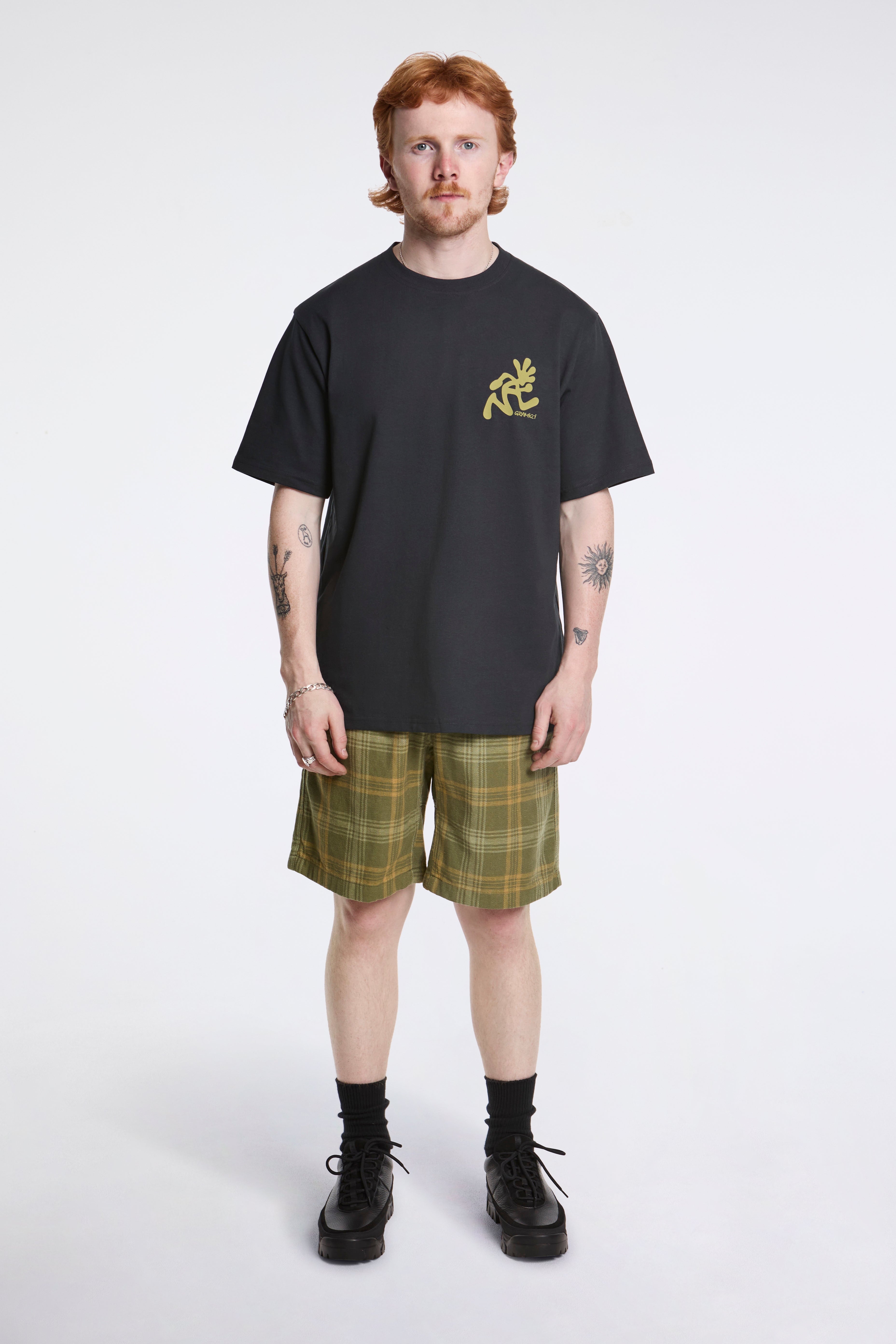 Hemp G-Short Plaid Plaid