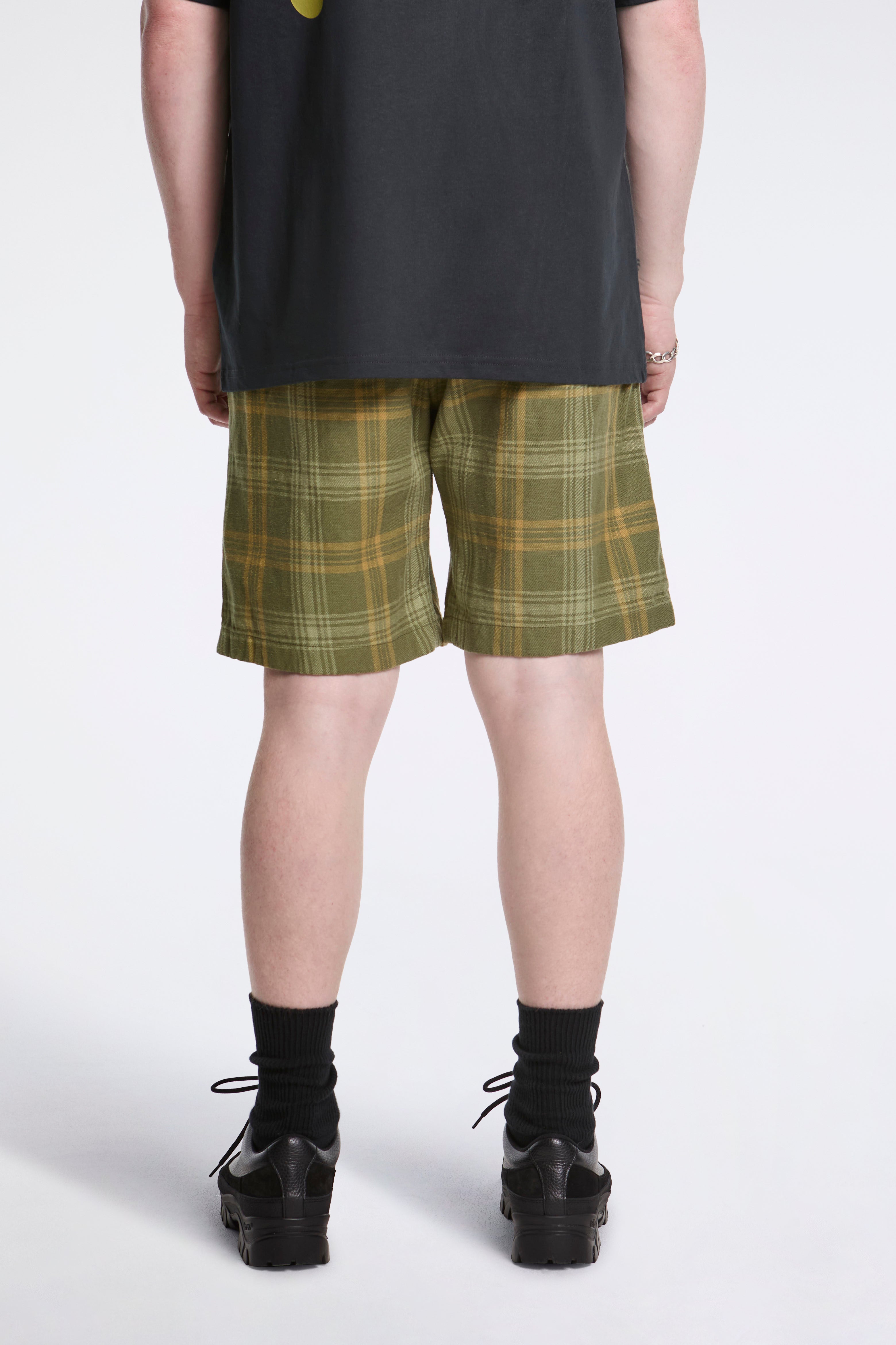 Hemp G-Short Plaid Plaid
