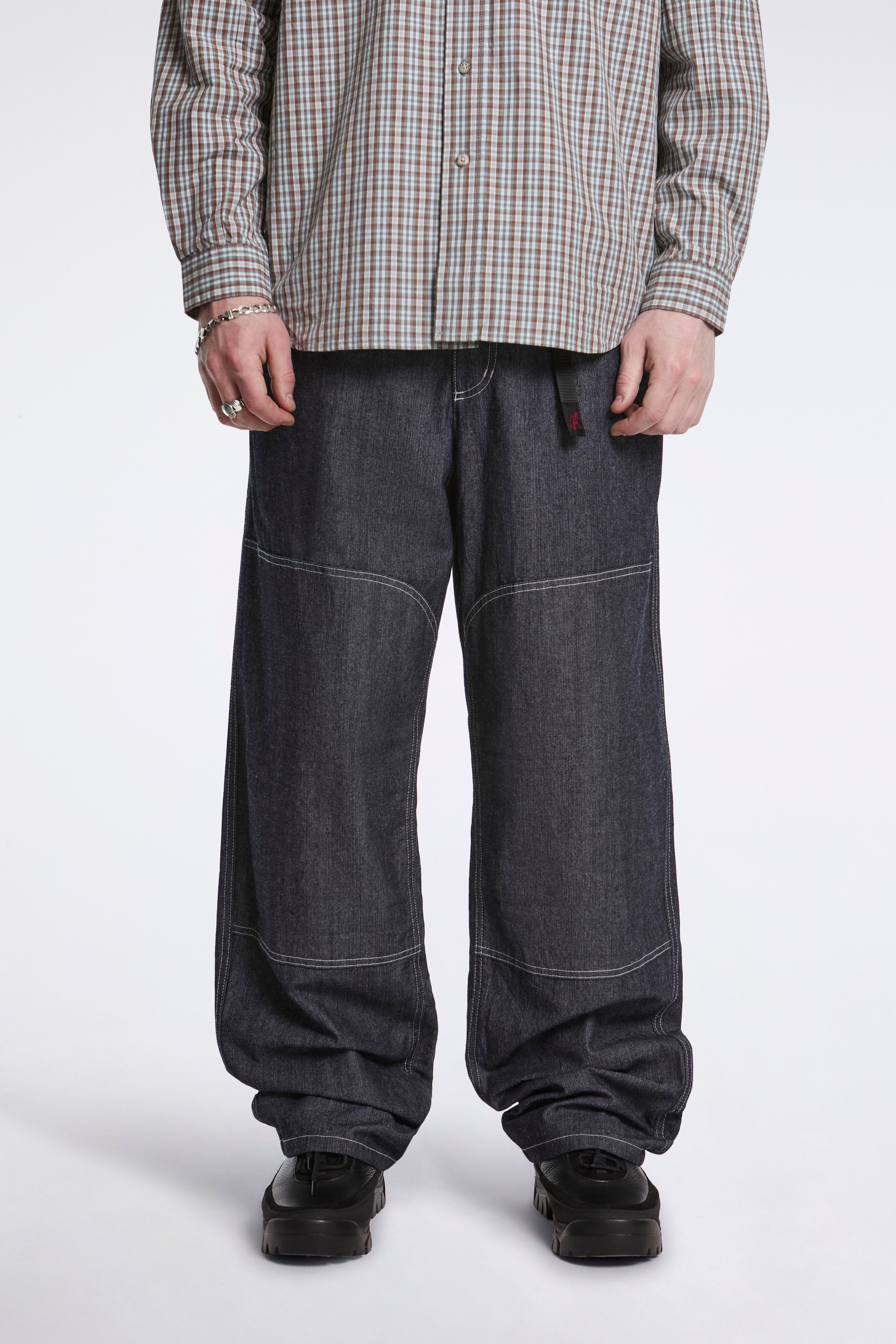 Japanese Chambray Double Knee Navy