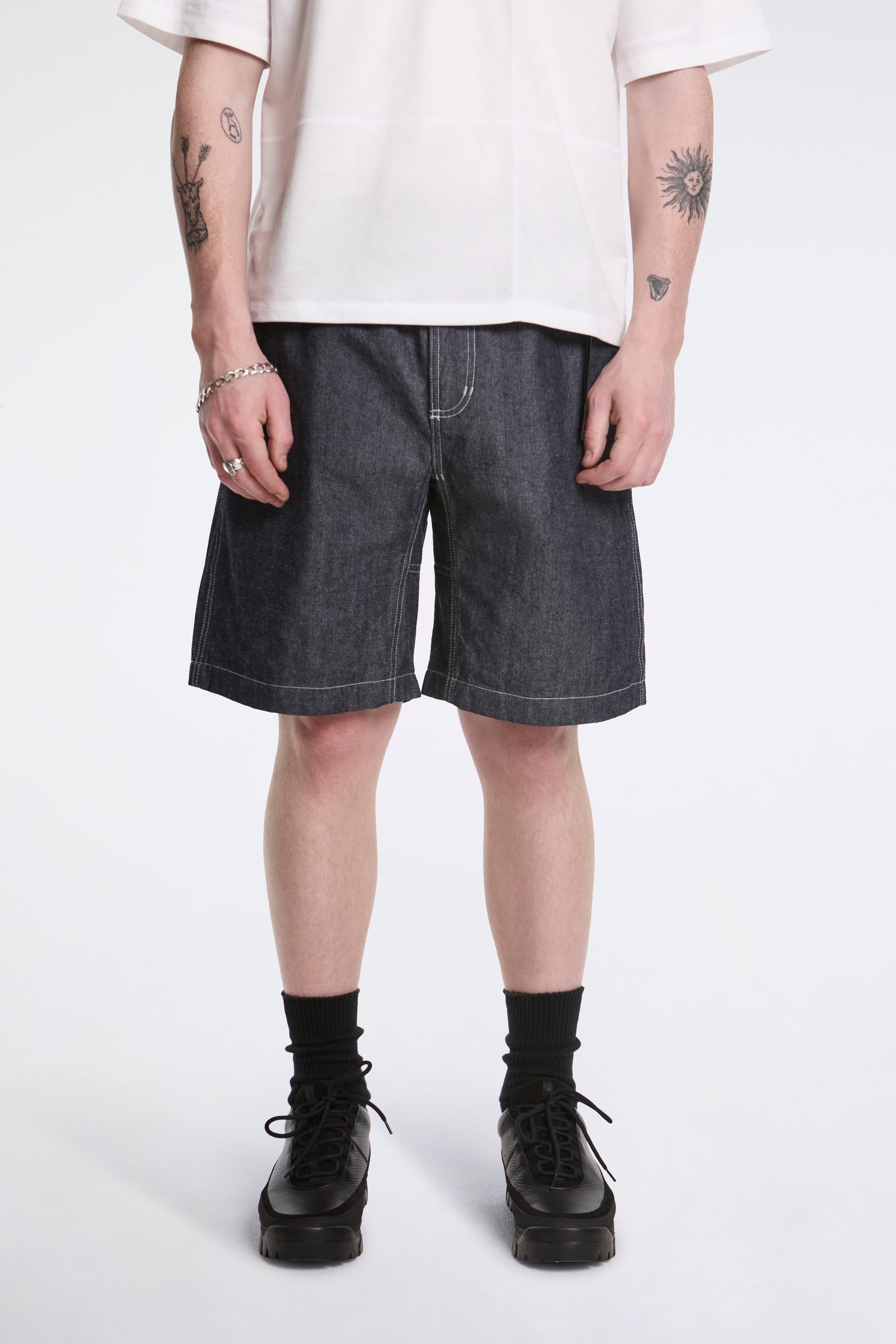 Japanese Chambray Short Navy