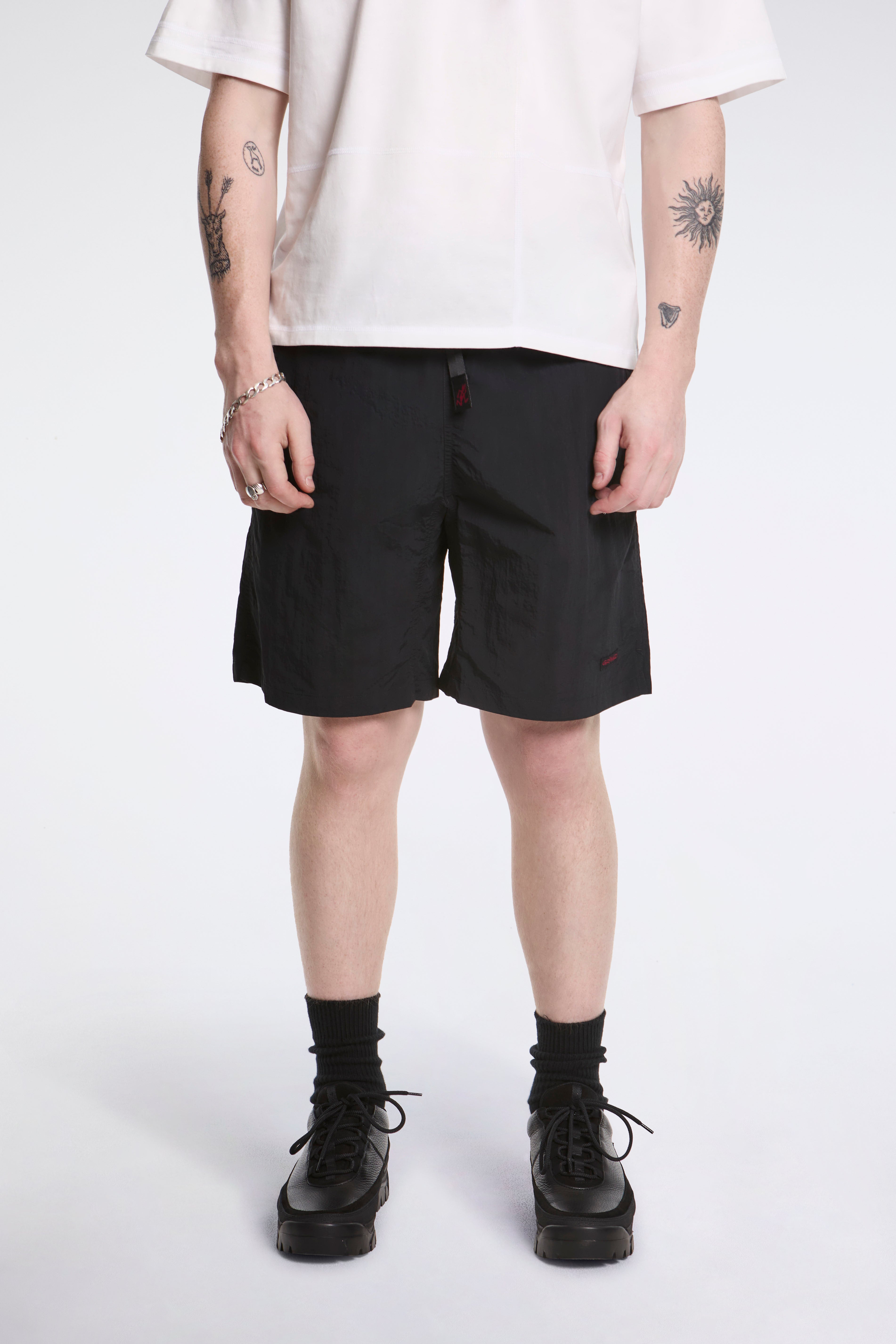 Nylon Packable G-Short Black