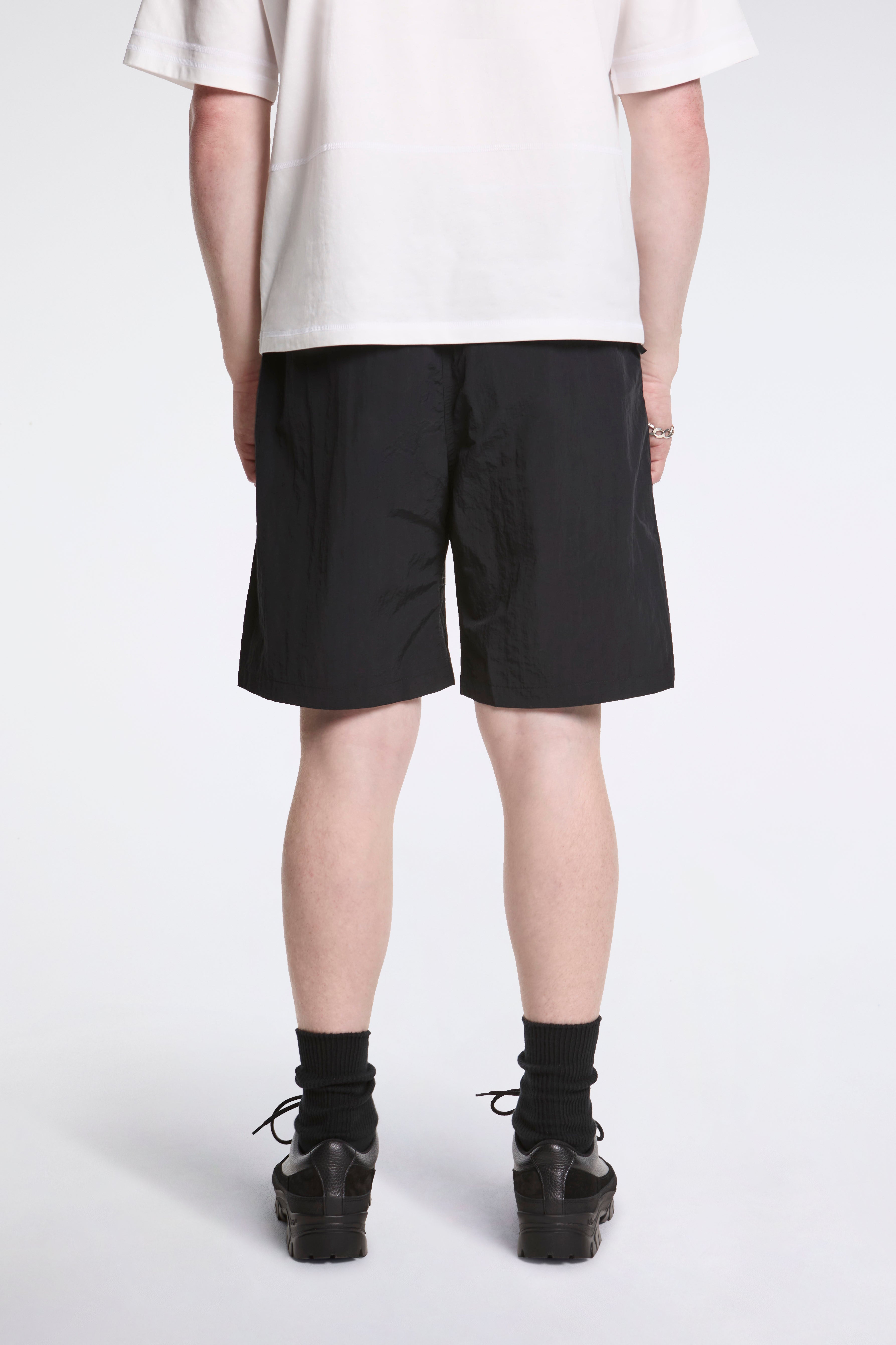 Nylon Packable G-Short Black