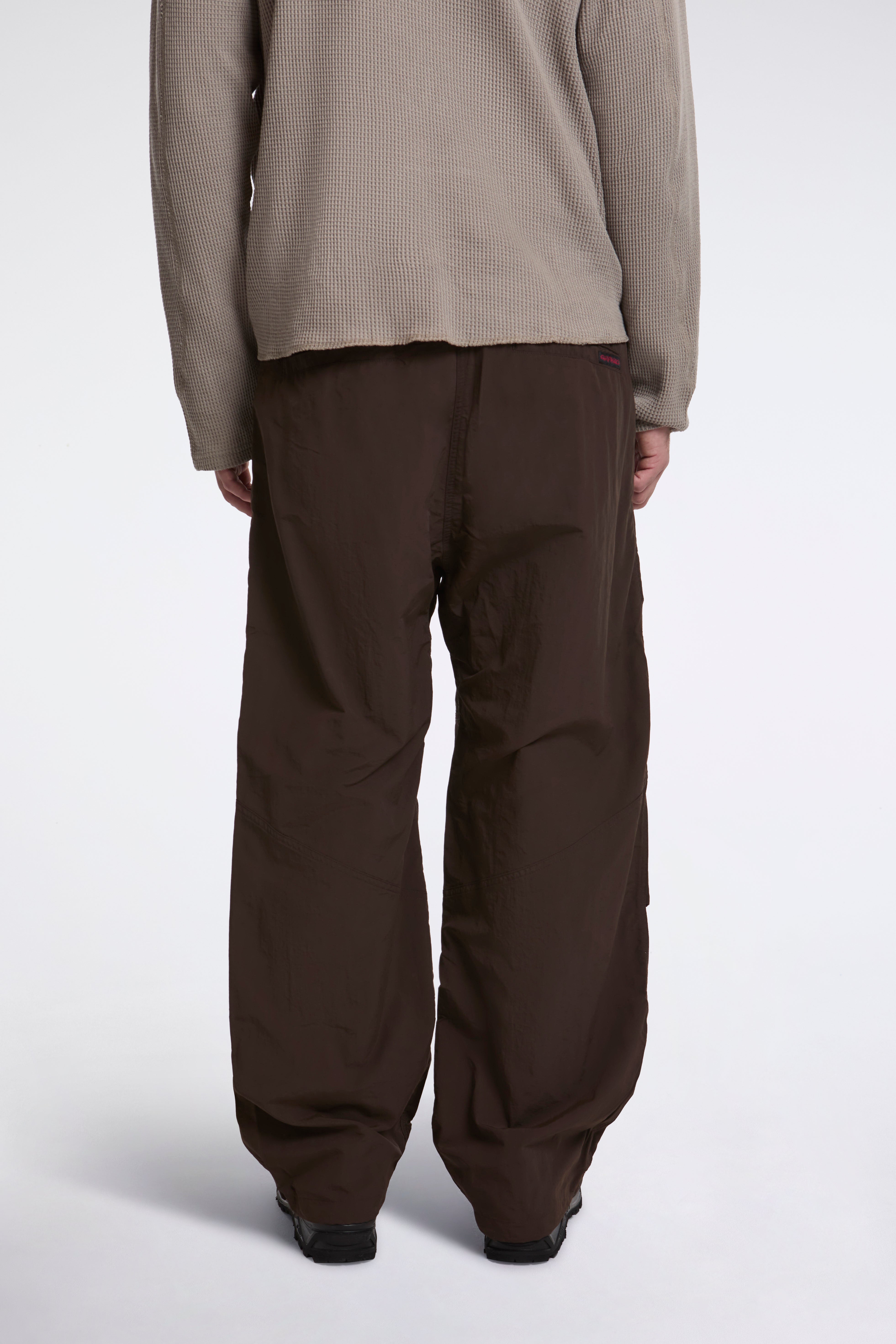 Nylon Paneled Trek Pant Chocolate