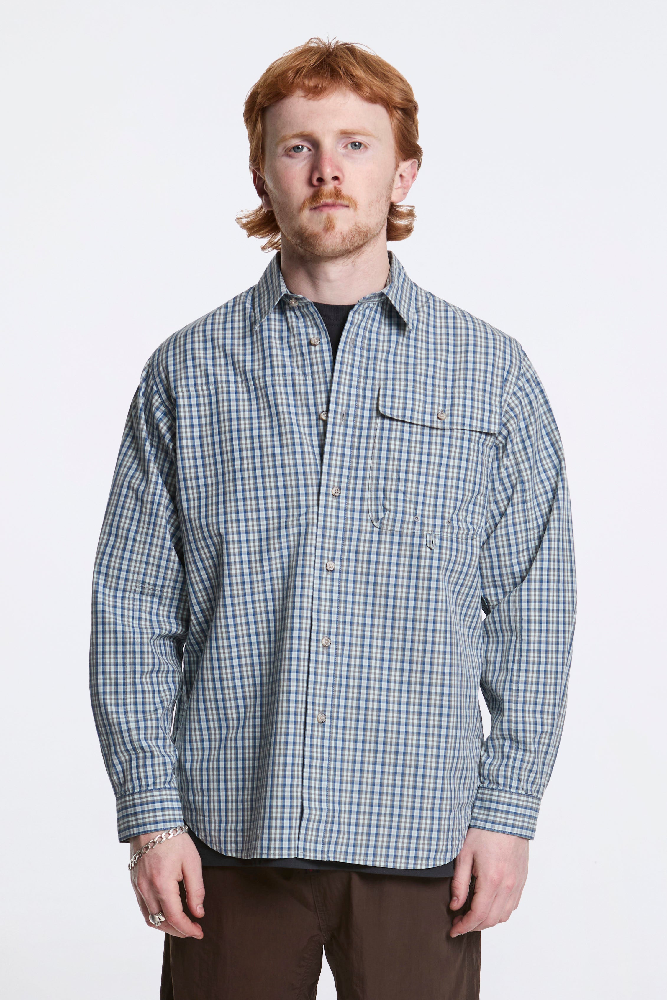 Poplin Millwood Shirt Blue