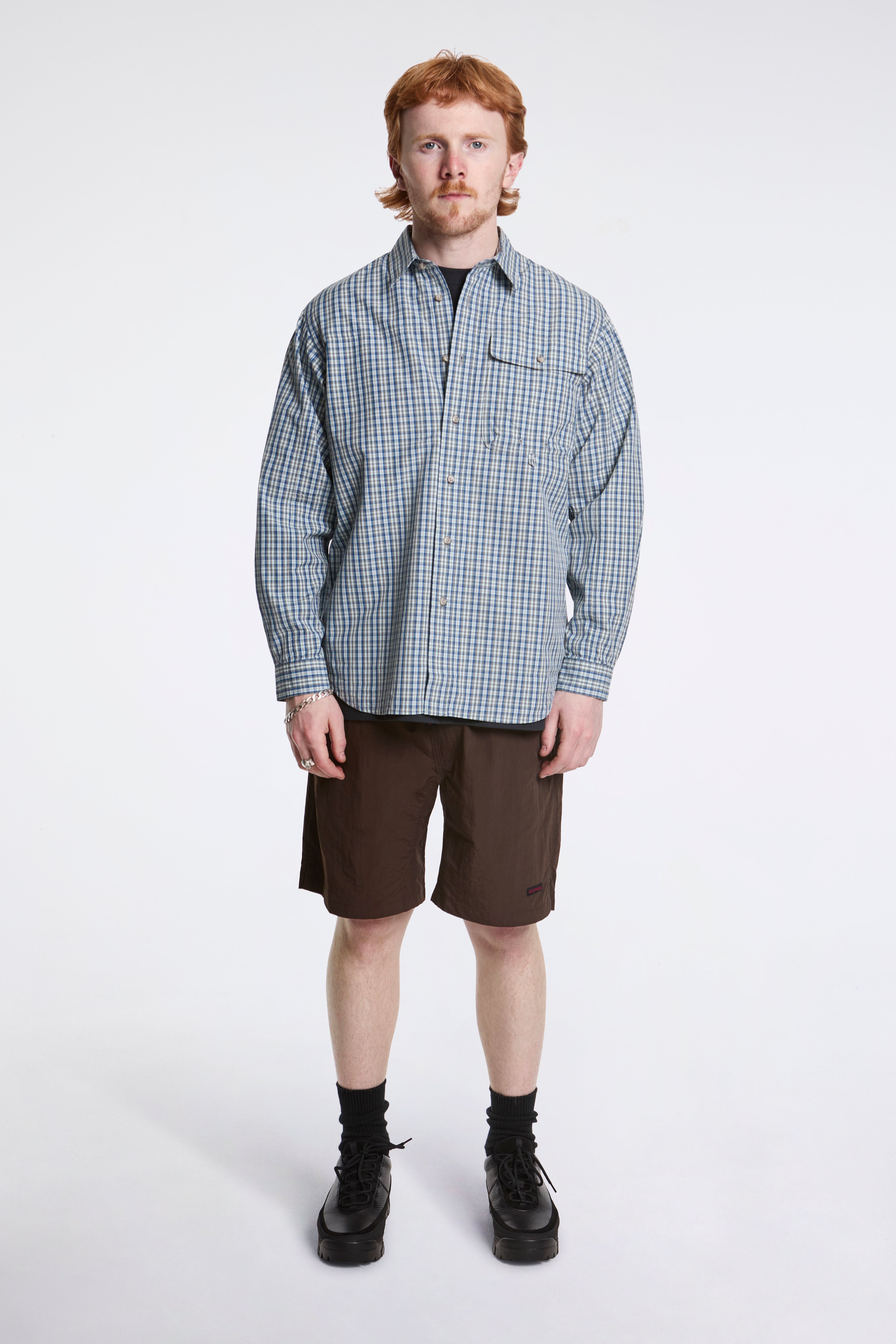 Poplin Millwood Shirt Blue