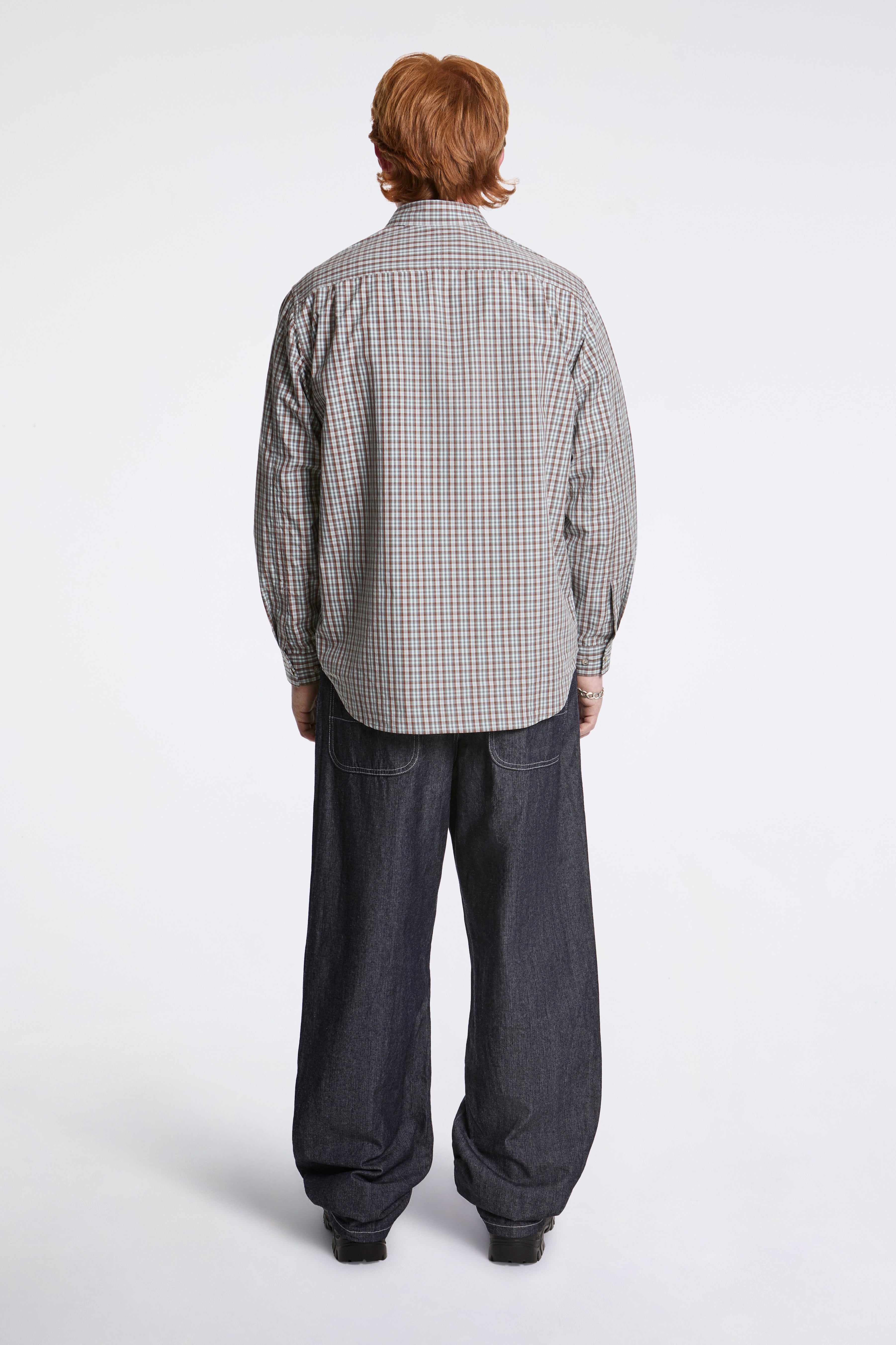 Japanese Chambray Double Knee Navy