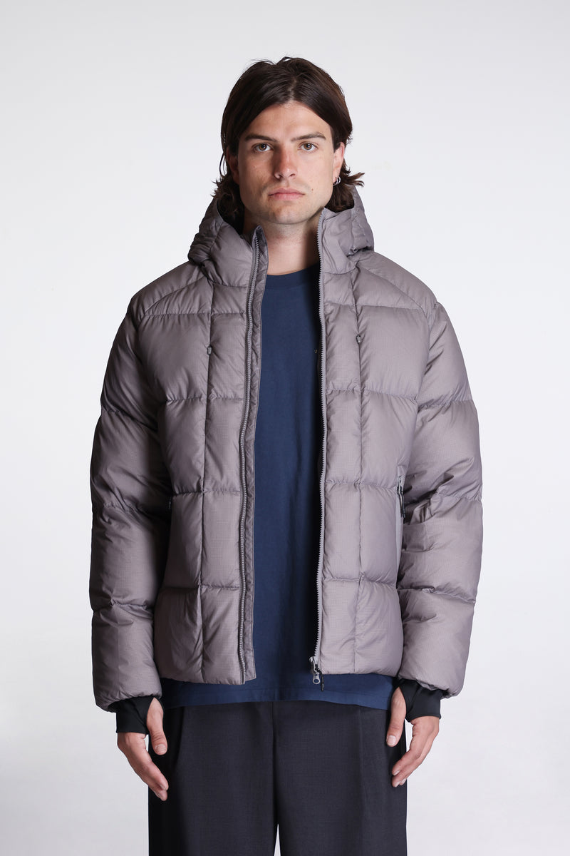 Horizon 800Fp Hooded Down Jacket Slate Brown