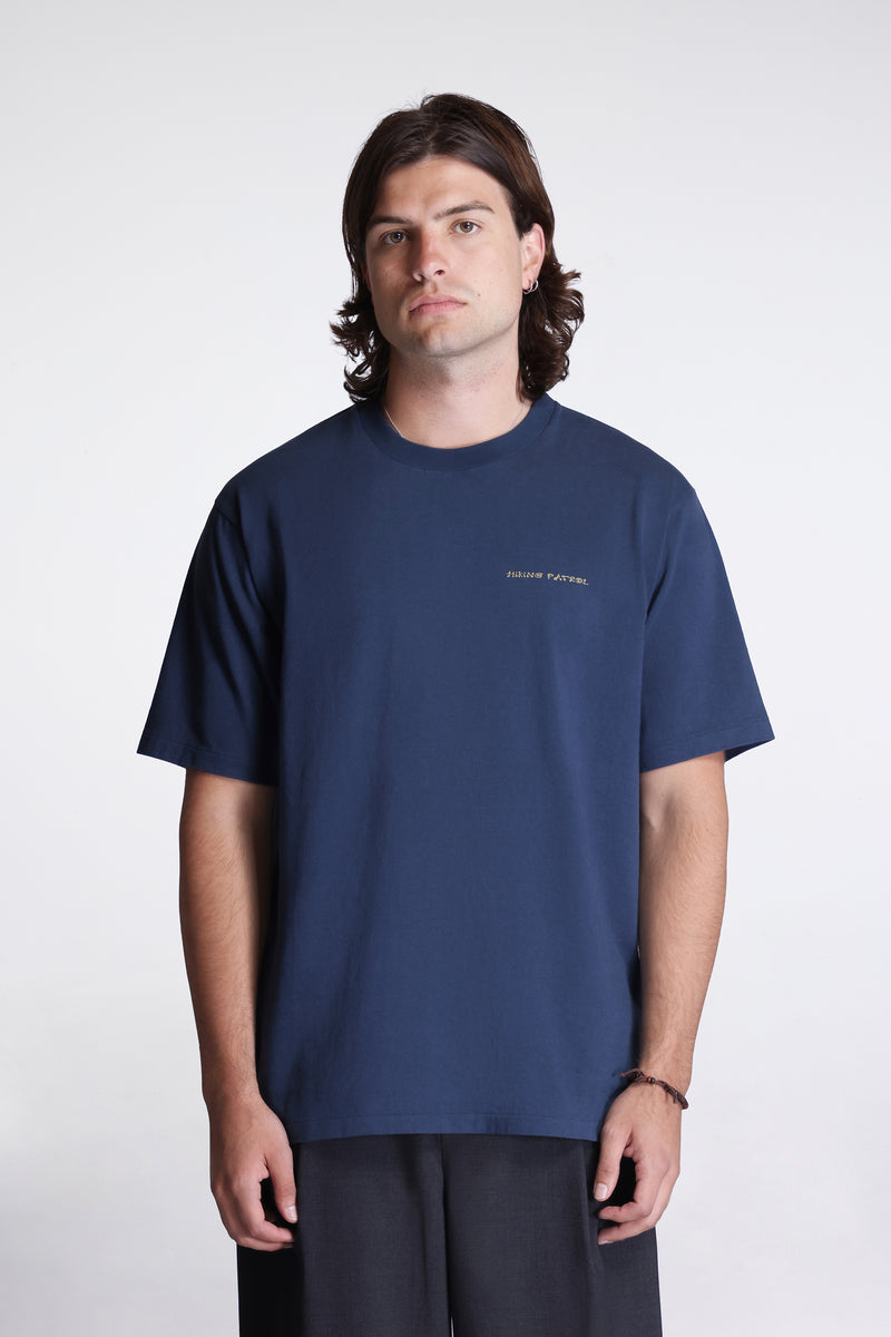 Stone S/S Tshirt Dark Navy