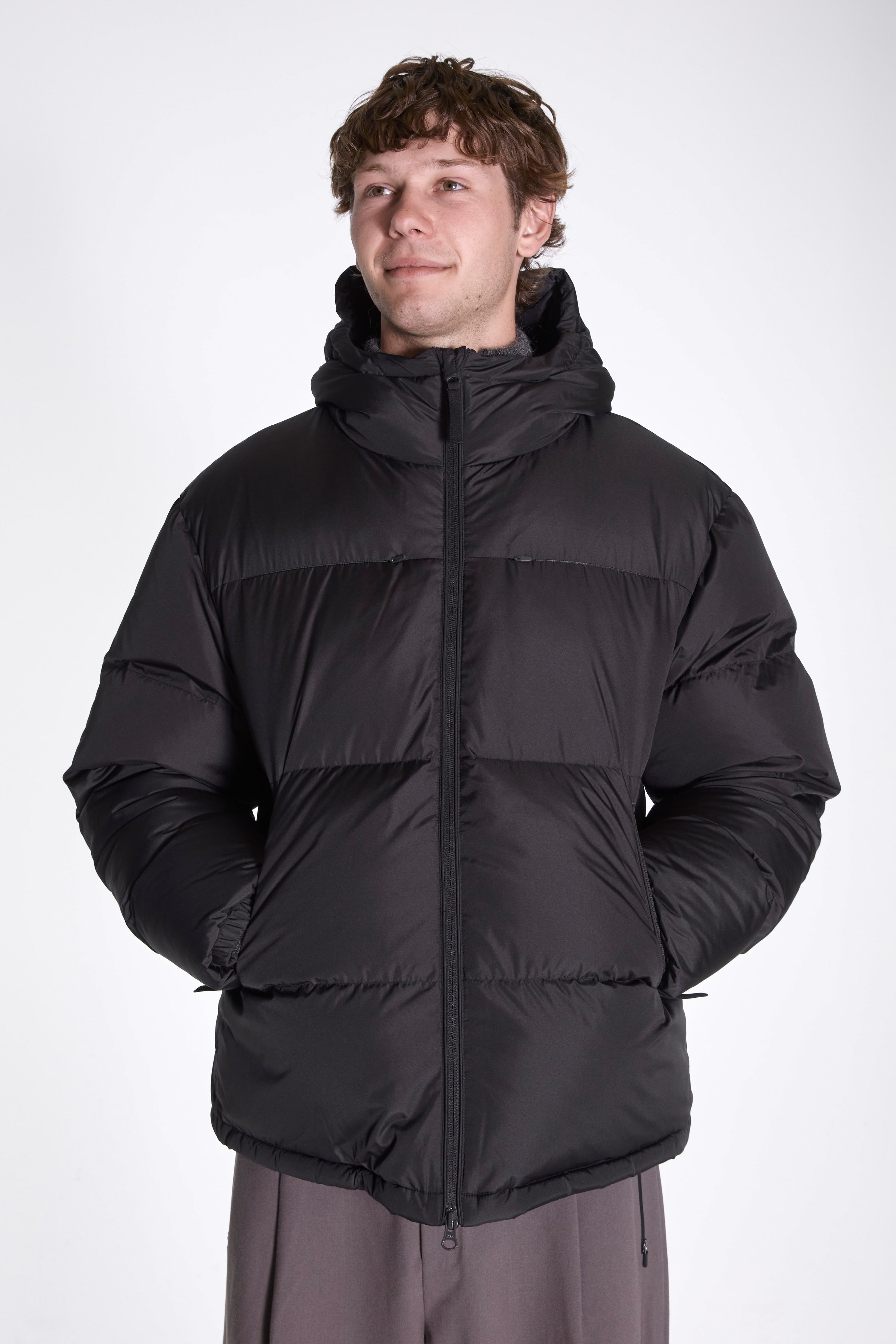 Element Down Jacket Charcoal Black