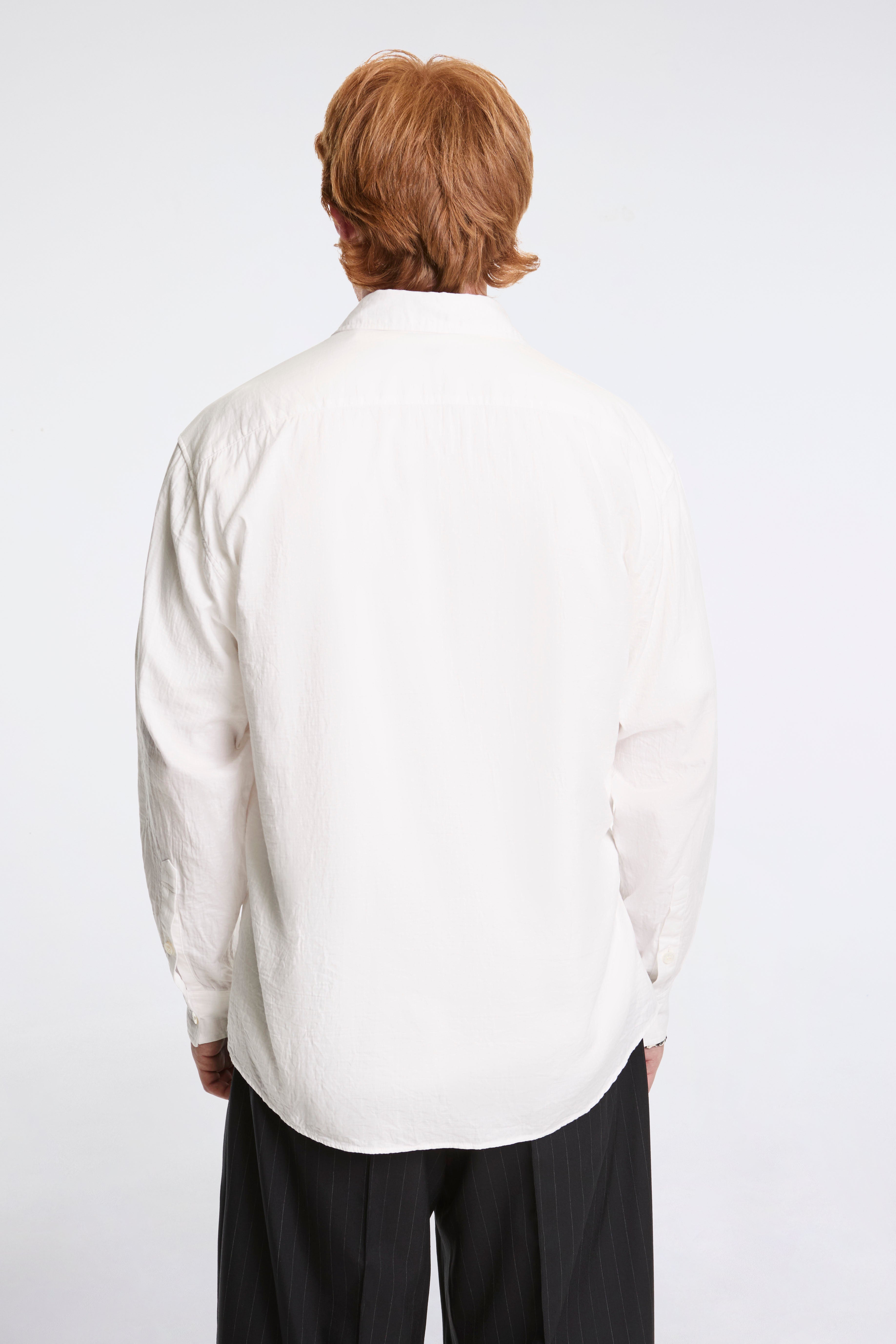 Asymmetric Shirt White