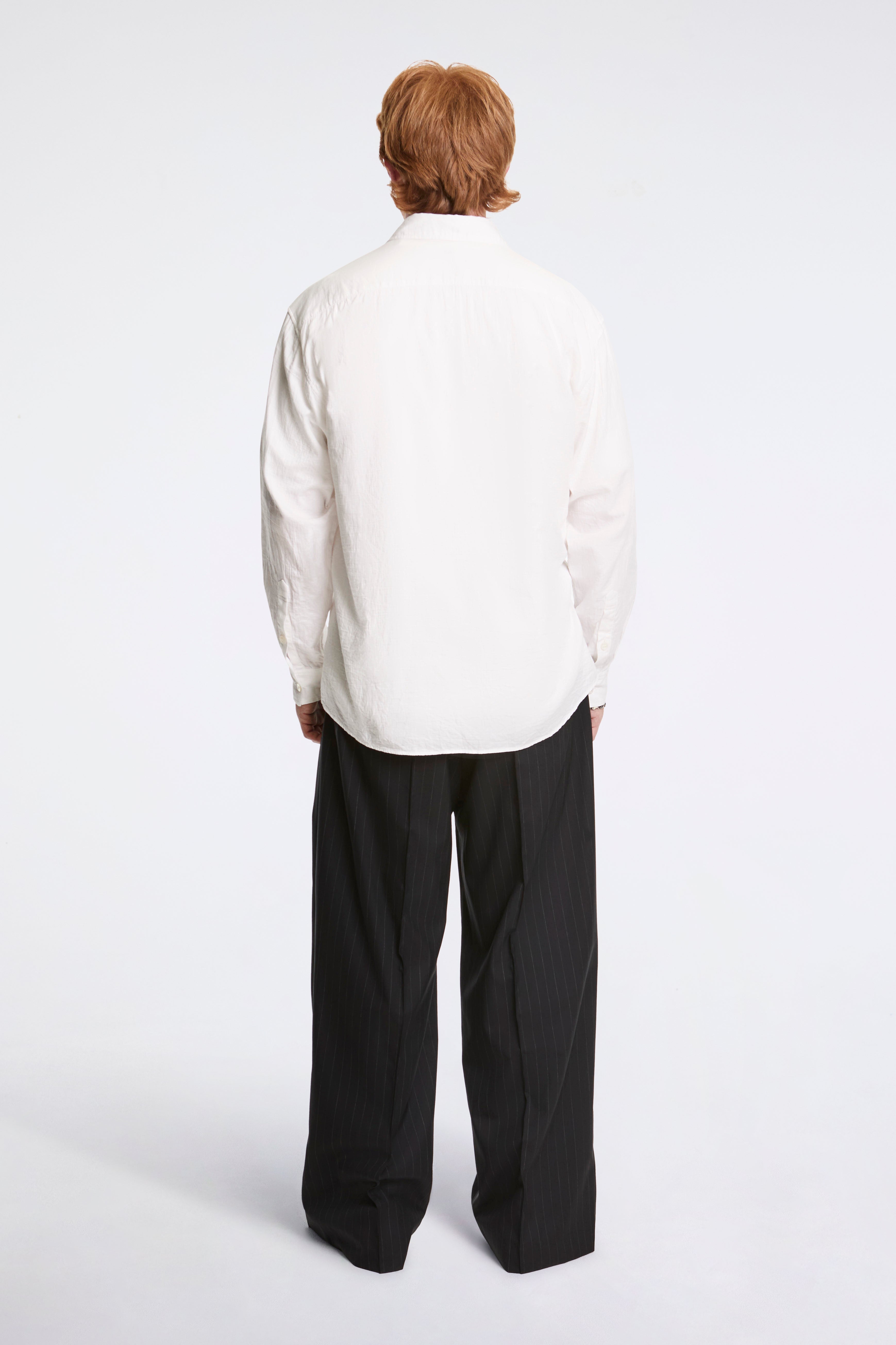 Asymmetric Shirt White