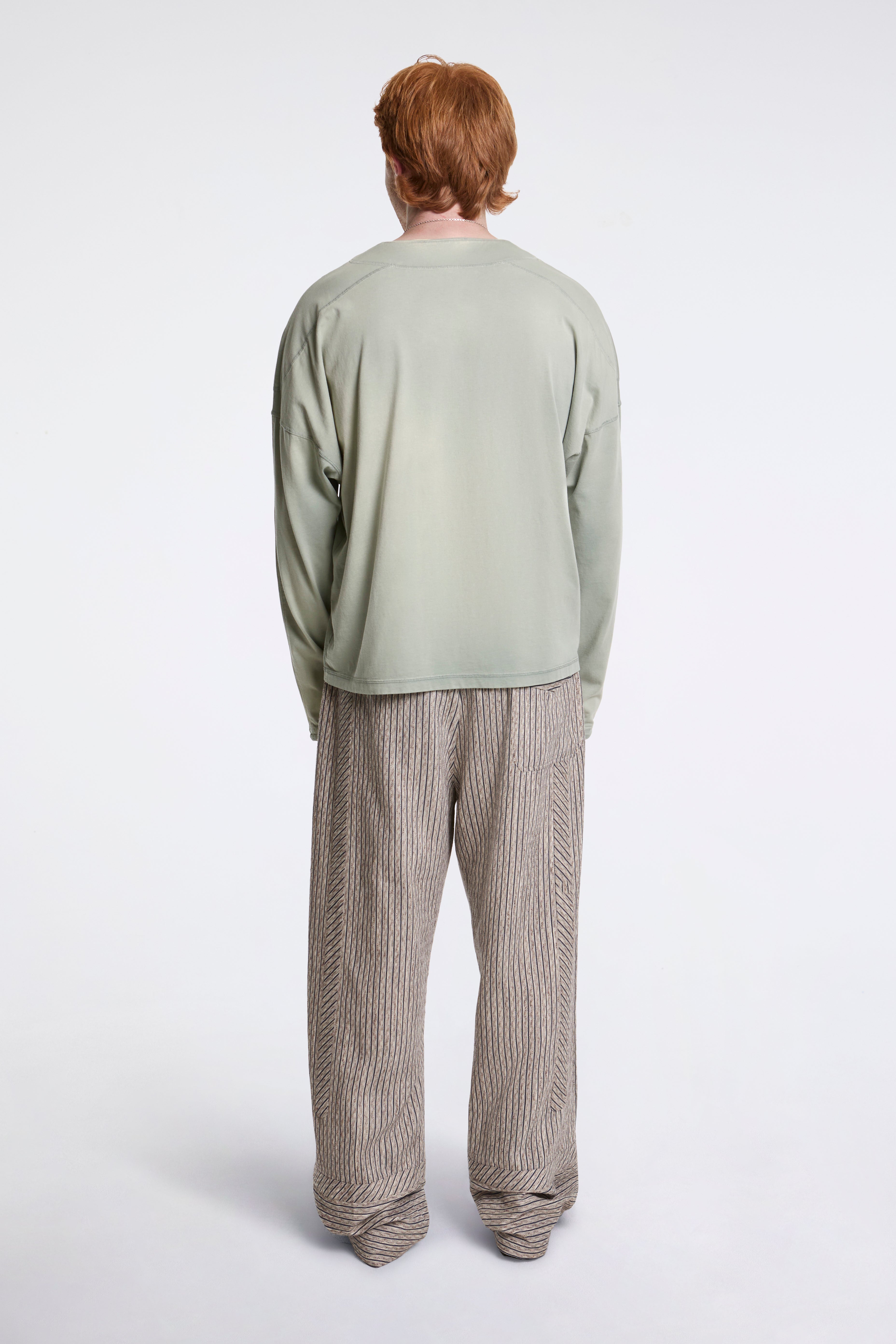 Kyan Trouser Tan & Blue