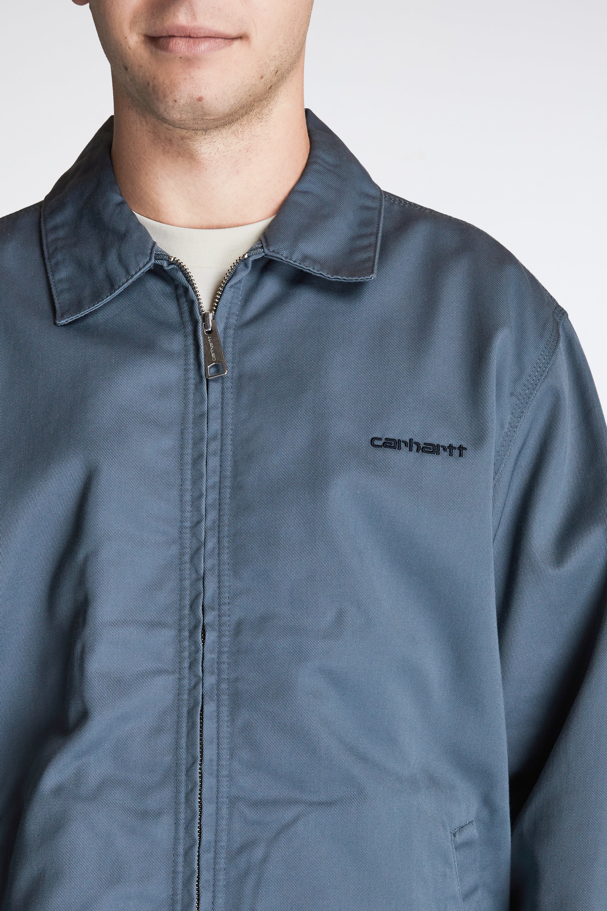 Carhartt WIP Module Script Jacket Cozy Blue/Black | HAVN