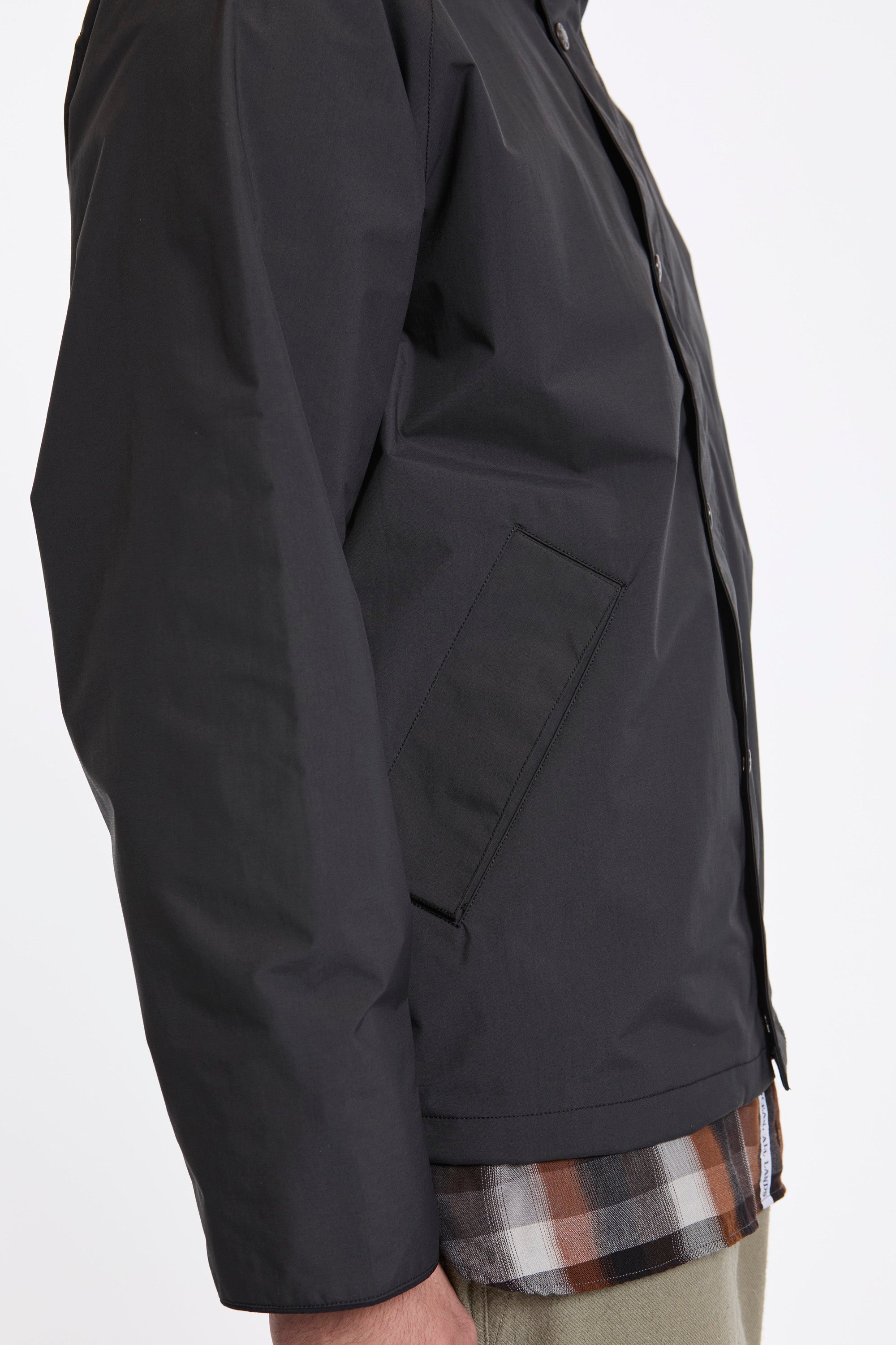 Nanamica 2L Pertex Unlimited Field Short Jacket Black | HAVN