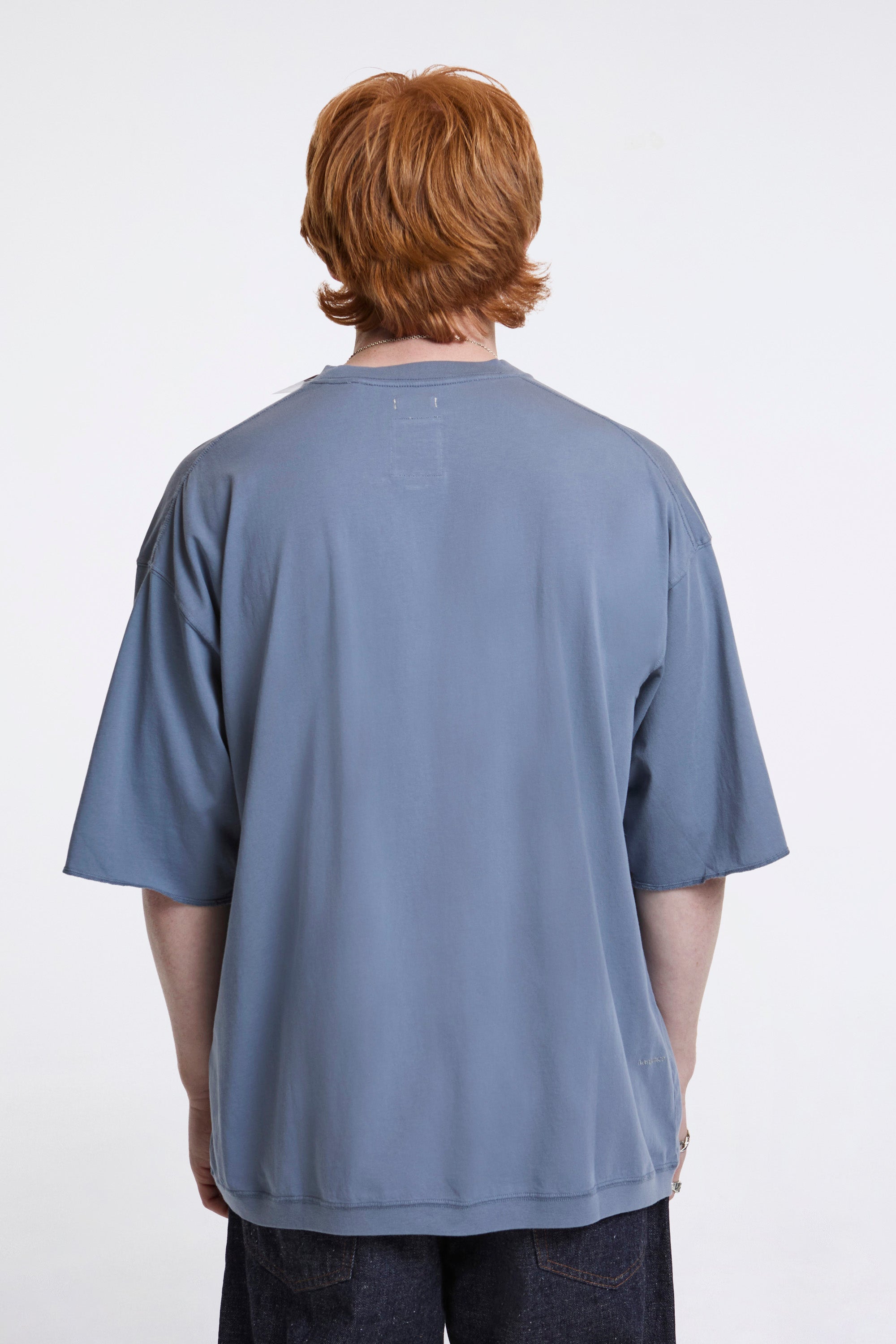 OOAL Pocket Tee Blue Gray