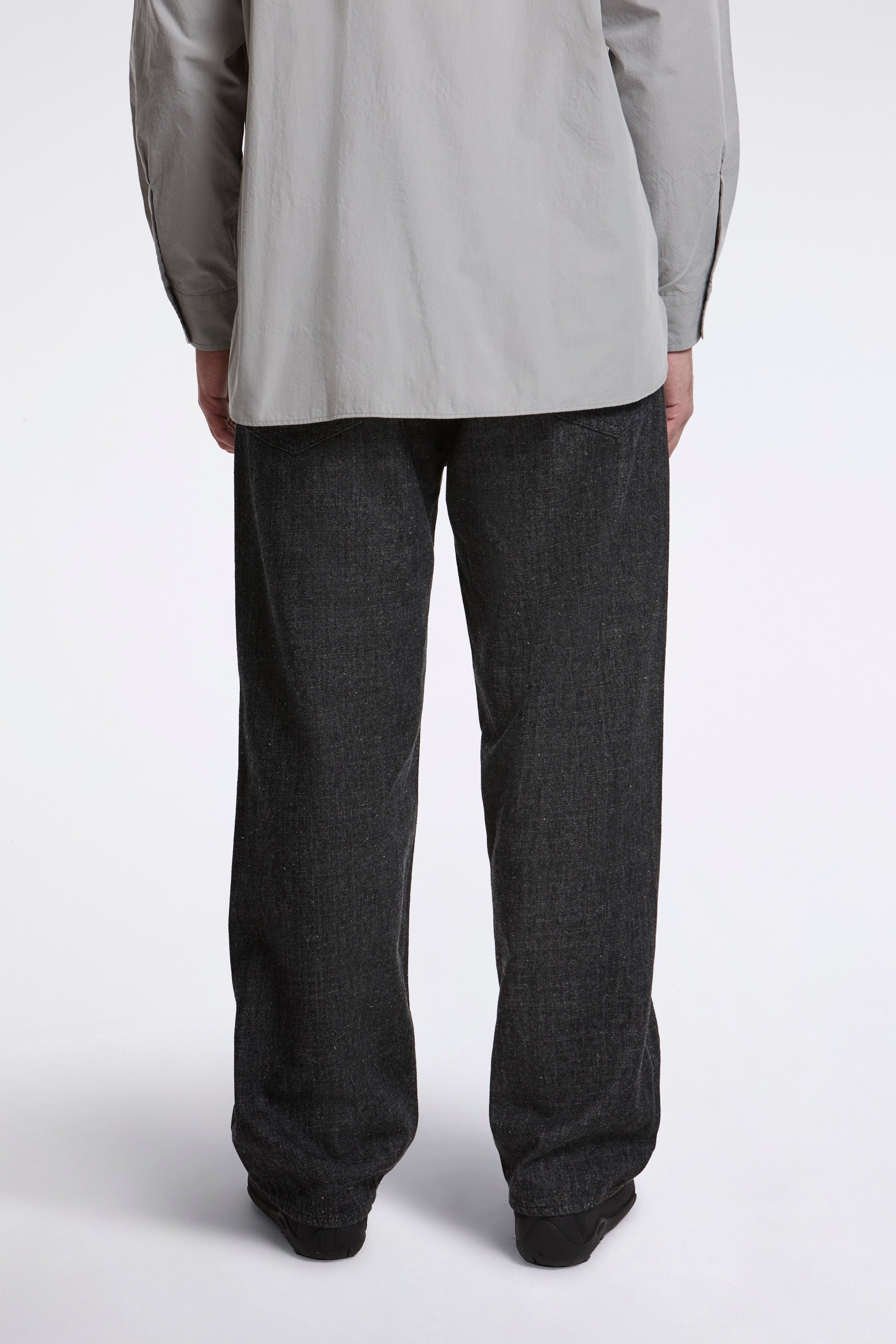 Selvage Denim Pants Black