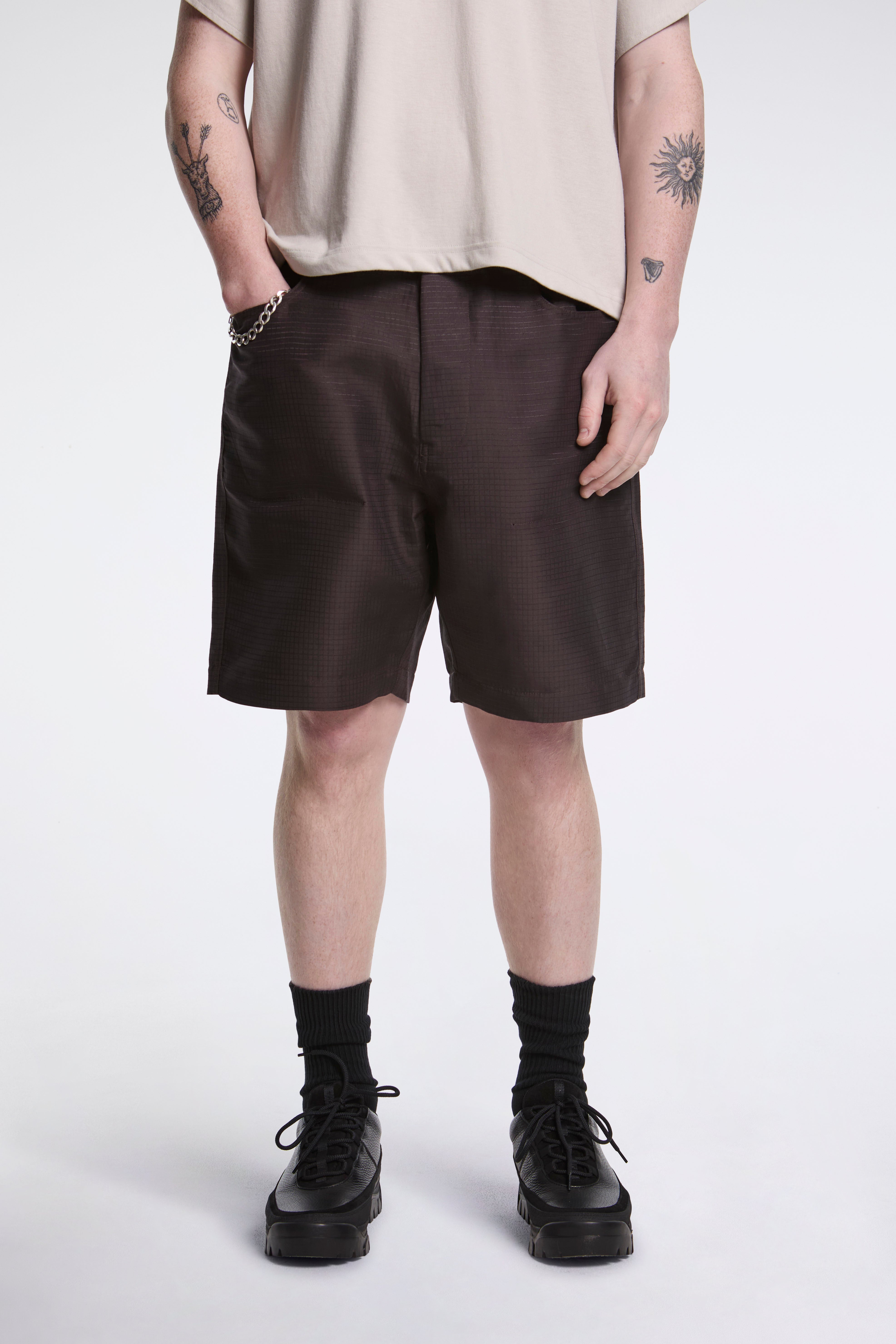 Stroller Silk Ripstop Shorts After Dark