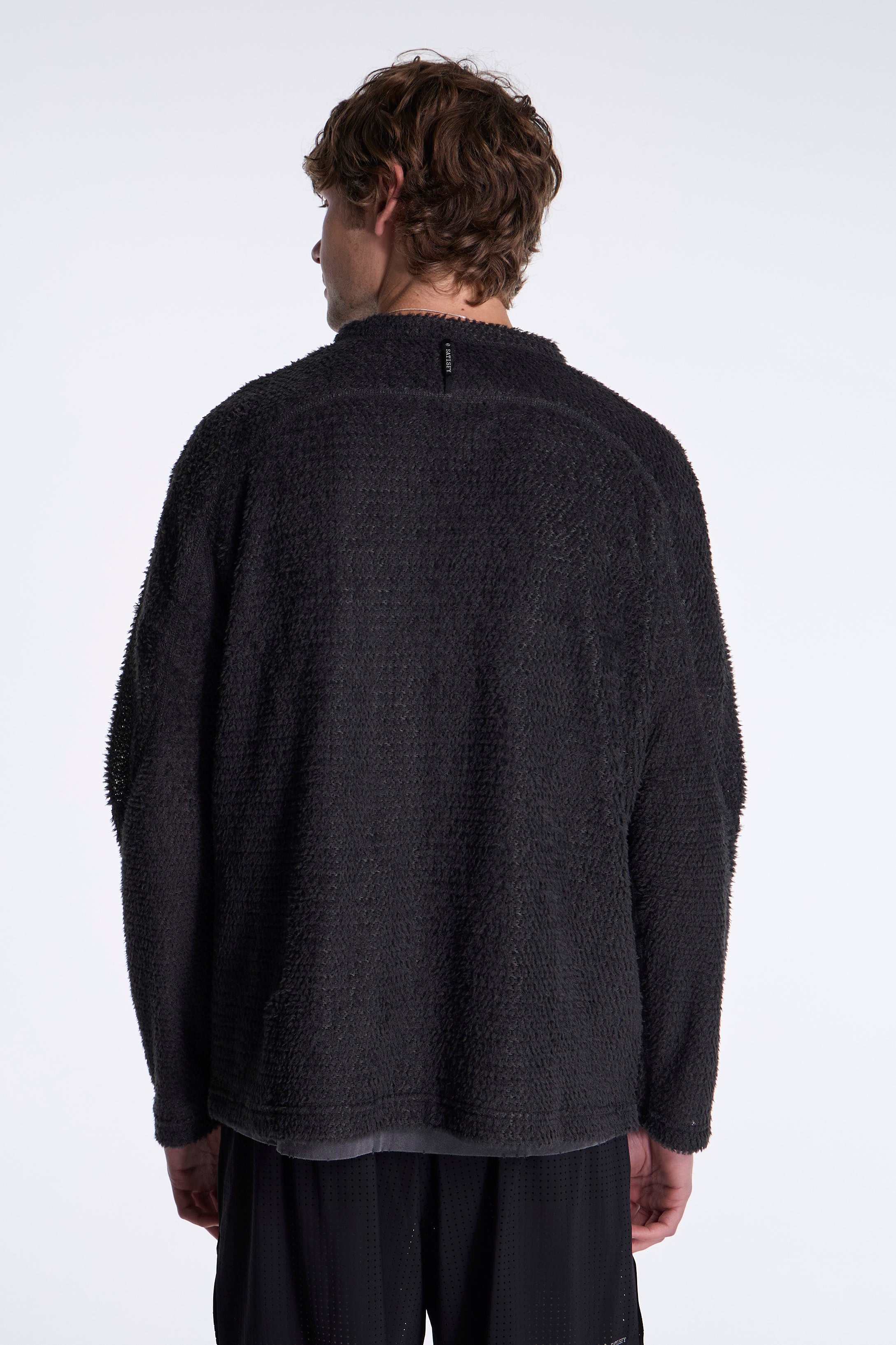 FuzzFleece AD Long Tee Phantom