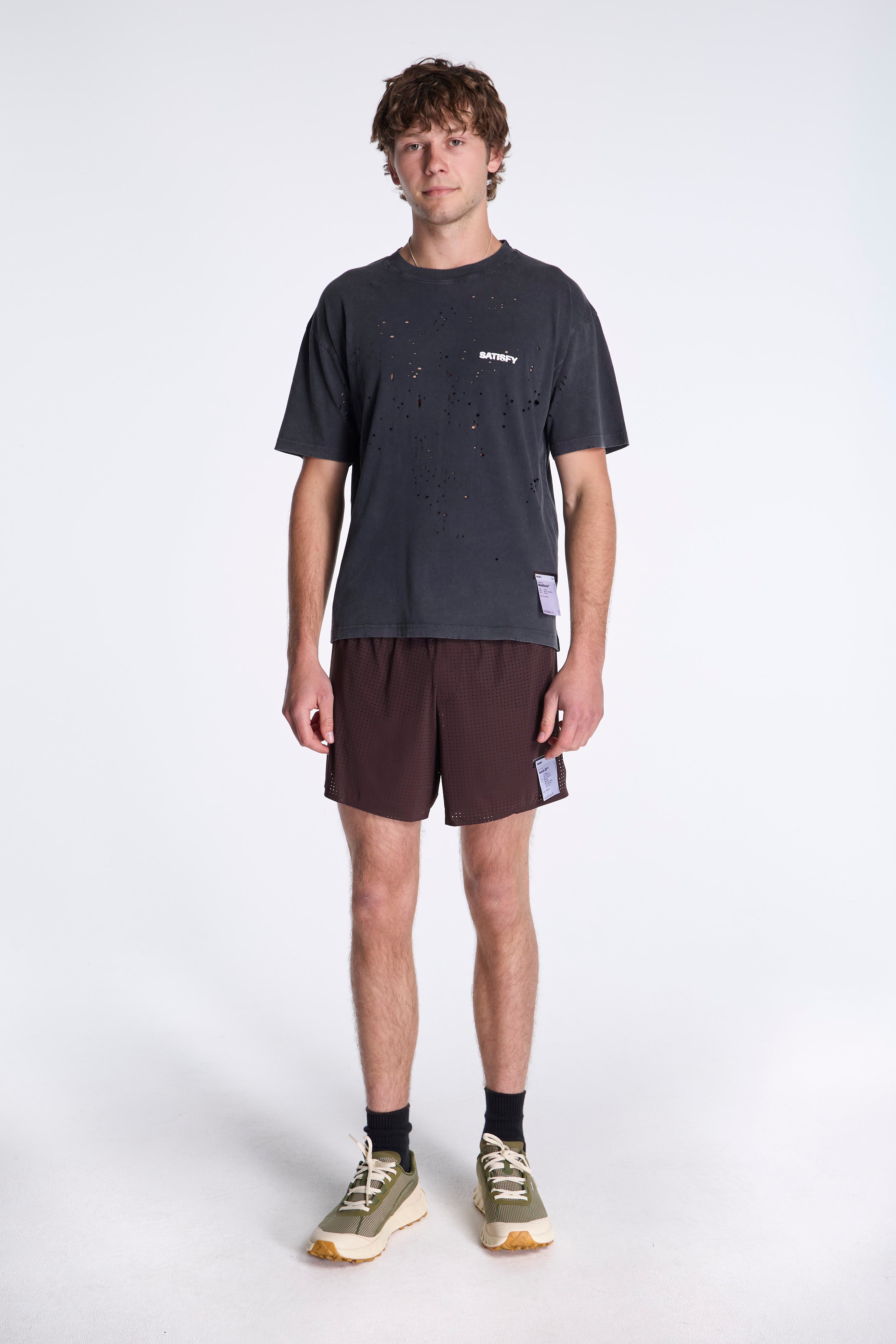 MothTech Logo T-Shirt Aged Black